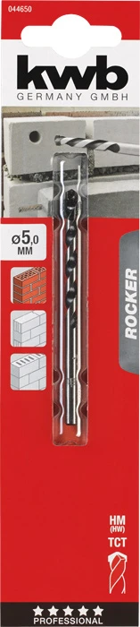 ROCKER® Beton- und Steinbohrer, ø 5.0 mm