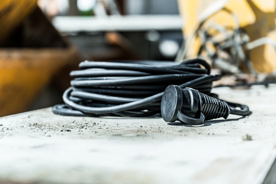 Verlängerungskabel 10m H07RN-F3G15 schwarz IP44
