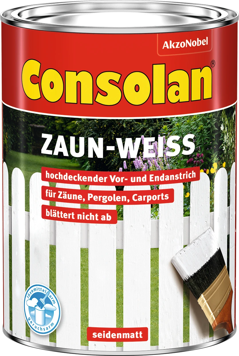 Zaun-Weiß