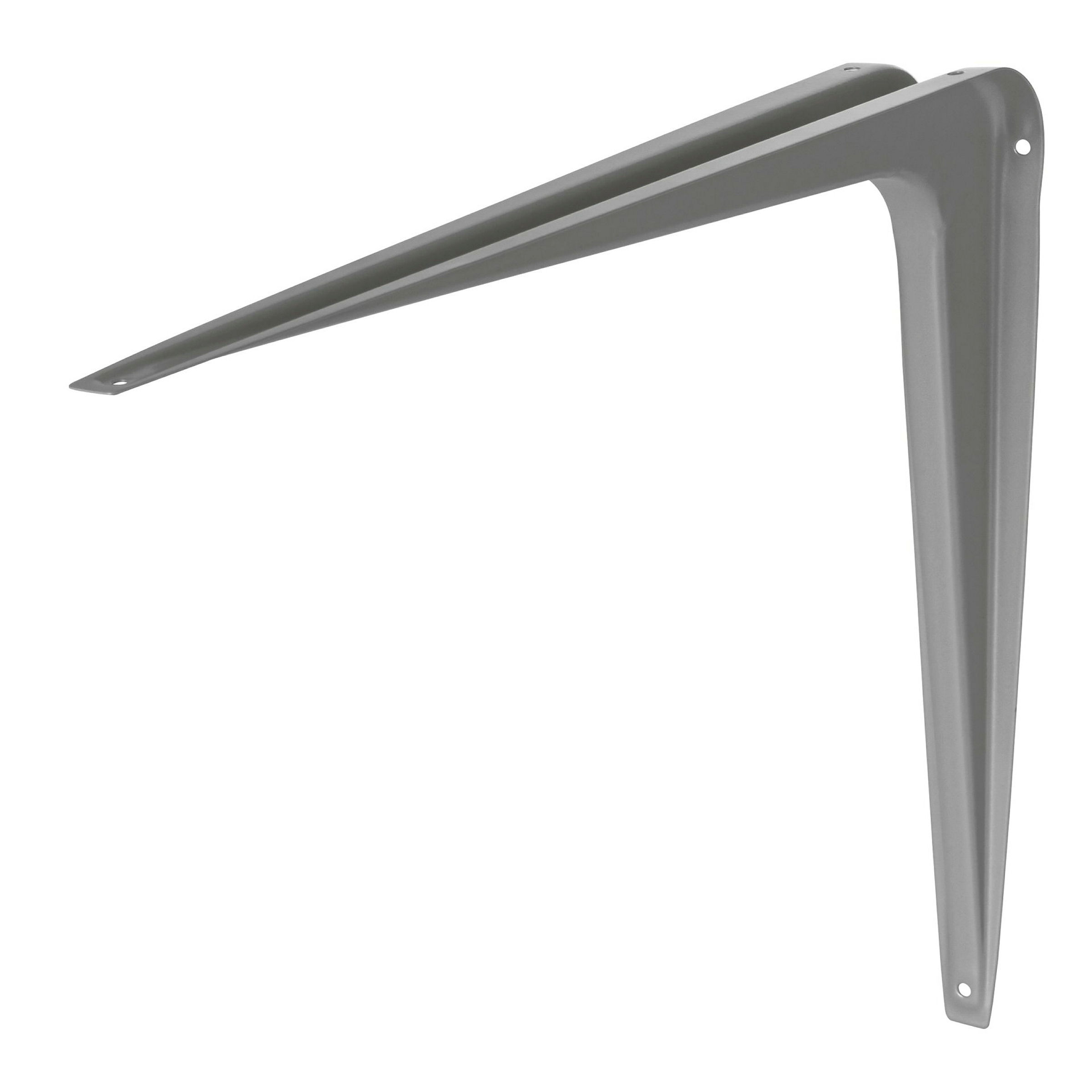 Stahlblechkonsole 295x230 mm, silber