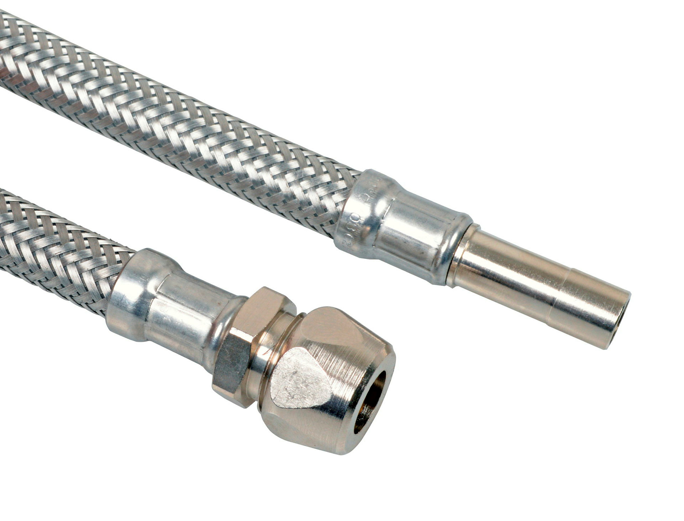 Flexibler Anschlussschlauch 300 mm, 10 mmQ x 10 mm CU-Rohr