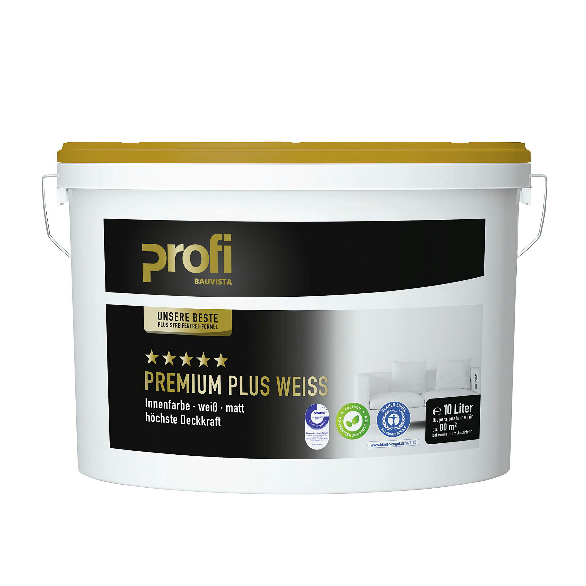 PROFI Premium Plus Weiss 10 L