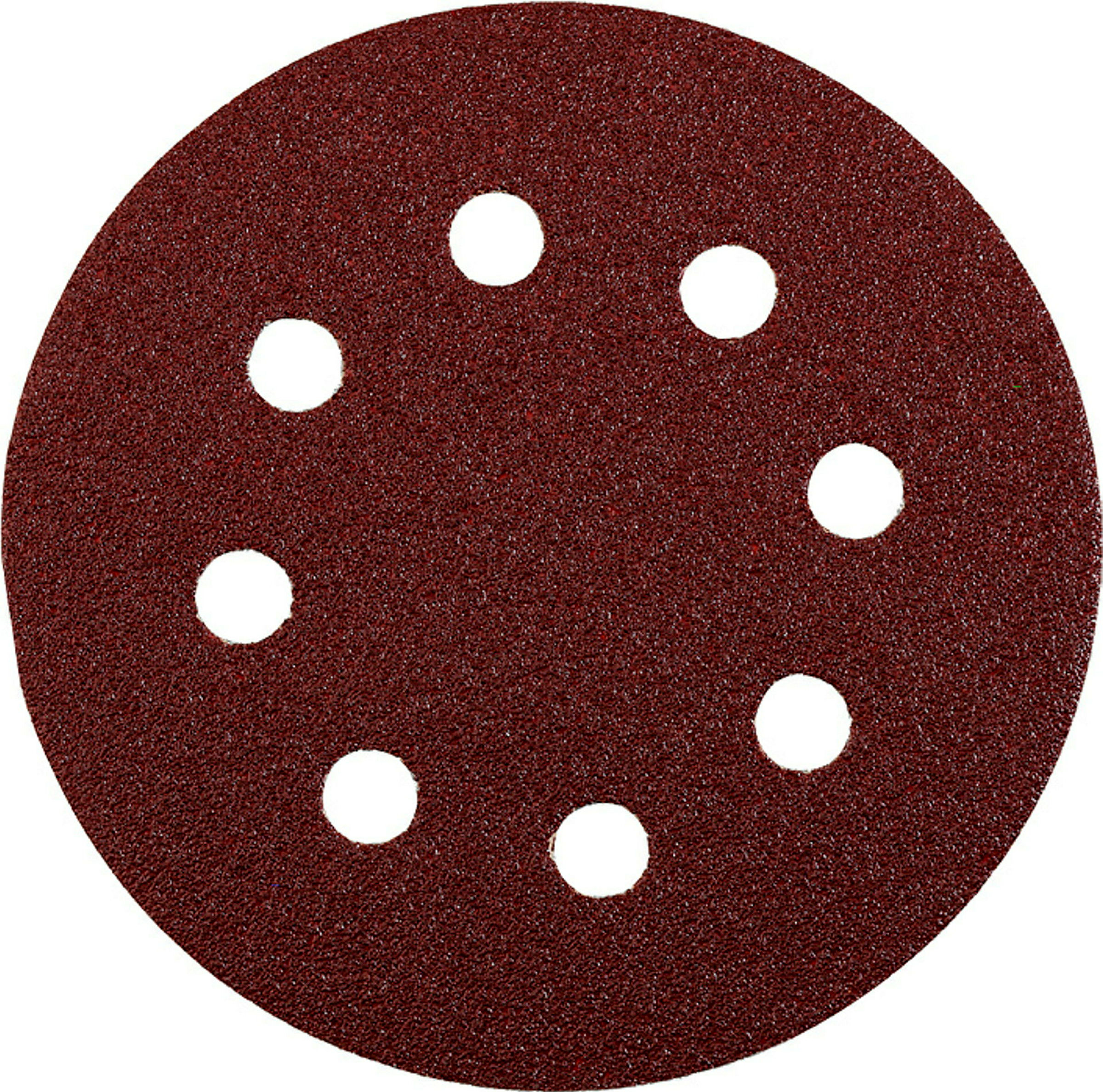 Haft-Schleifscheiben, HOLZ & METALL, Edelkorund, Ø 125 mm, gelocht, K 80