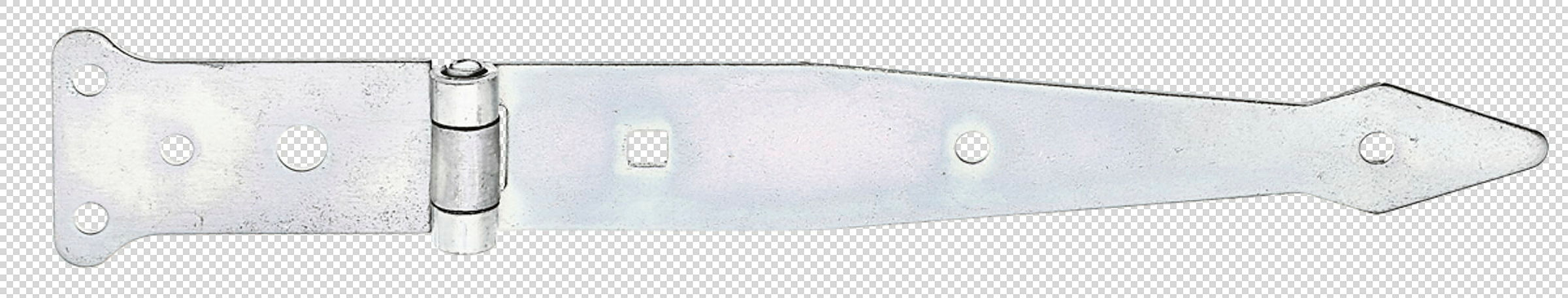 Werfgehänge mit vernietetem Stift 202/77x48 verzinkt