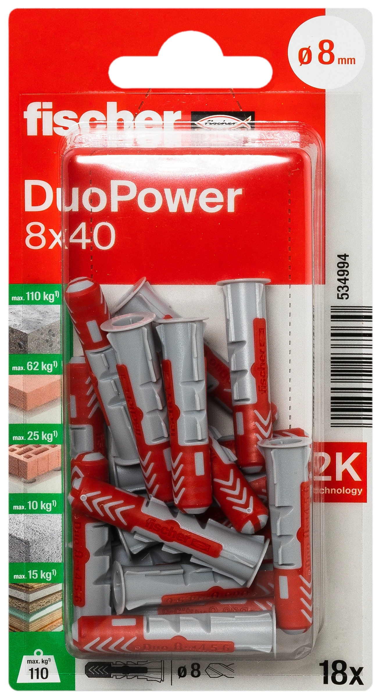 fischer DUOPOWER 8 x 40