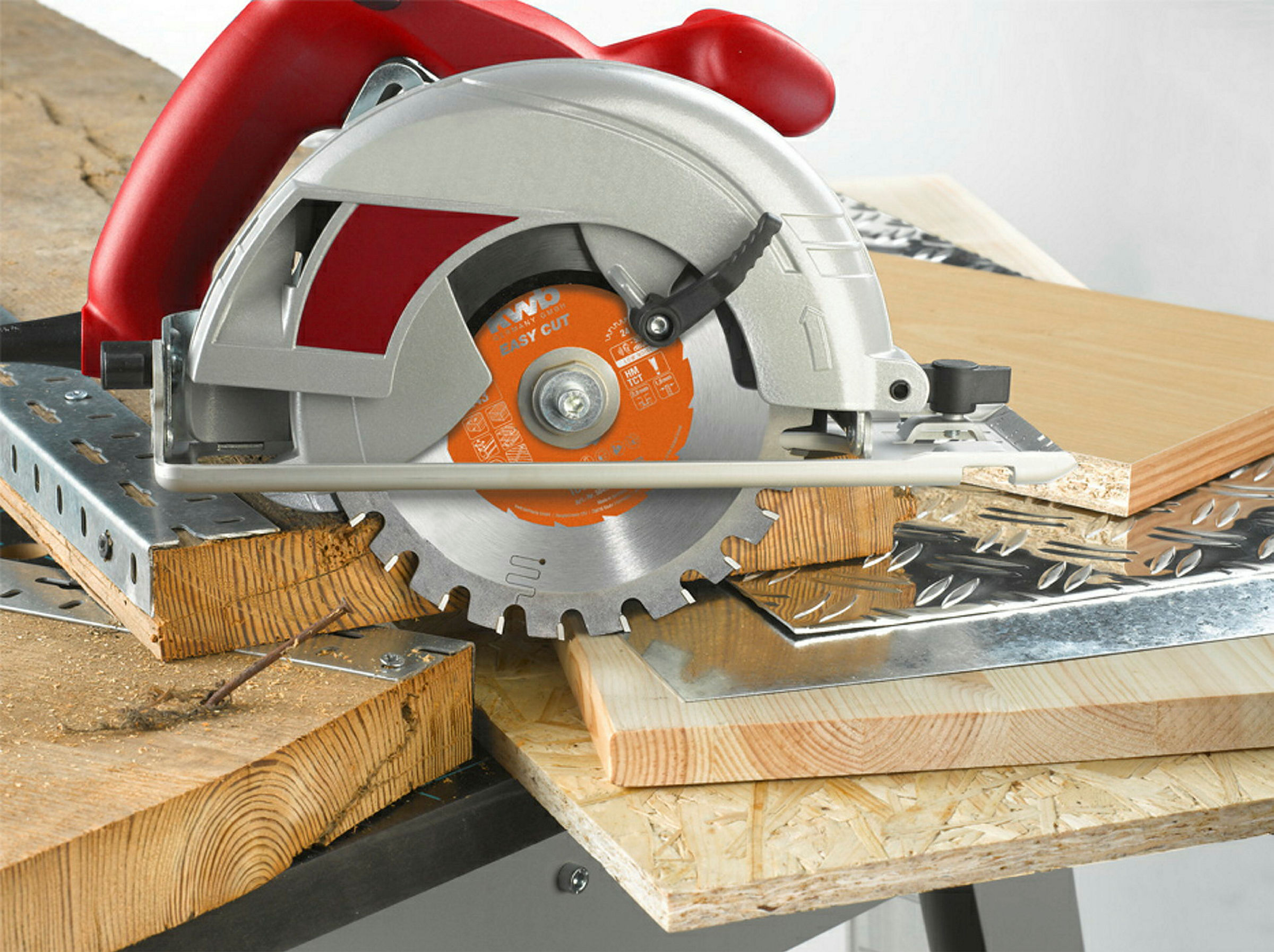 EASY-CUT Kreissägeblätter für Handkreissägen Ø 156 x 12,75 mm