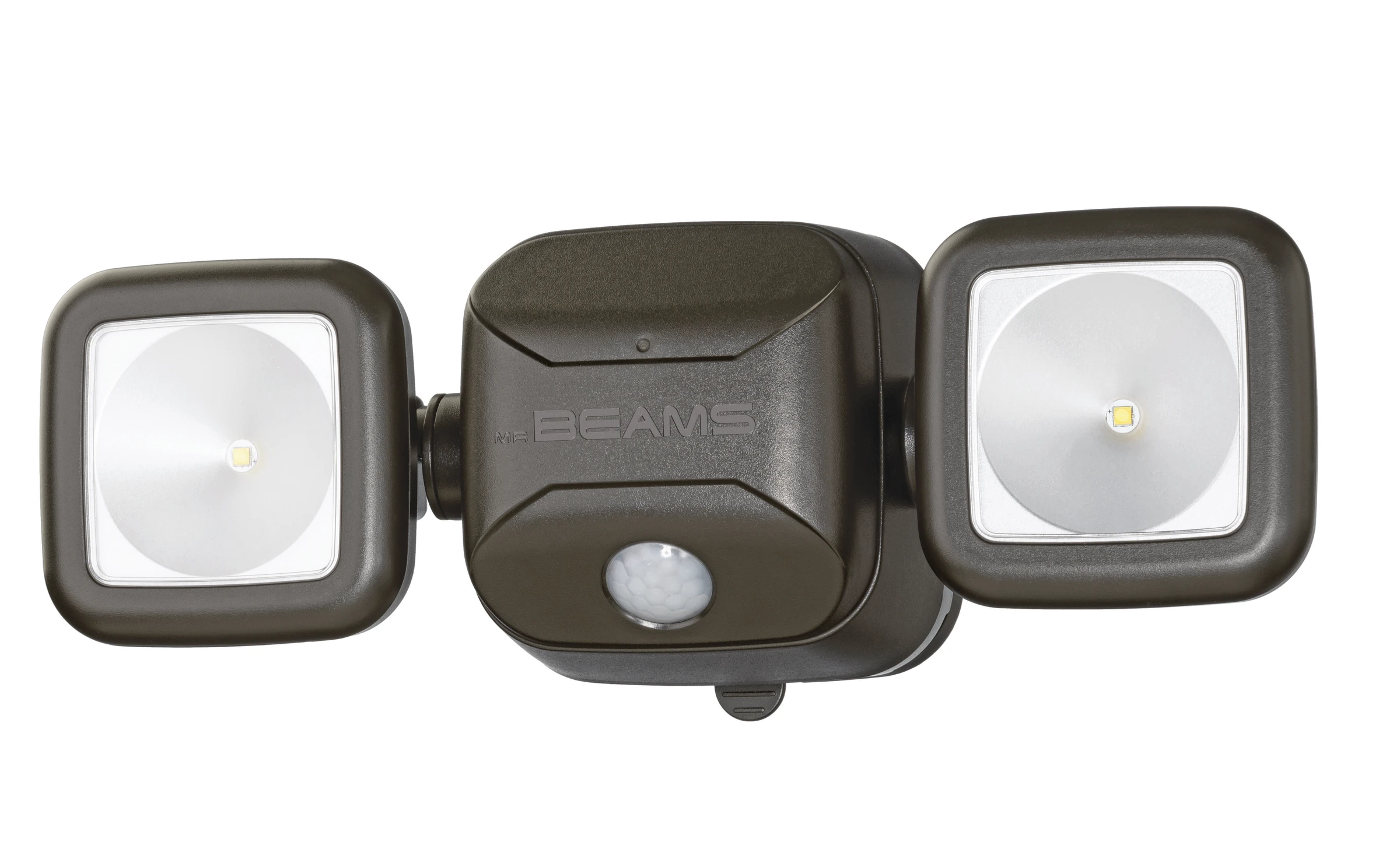 Der schwarz braune batteriebetriebene LED-Scheinwerfer MB3000 ist mit seine
