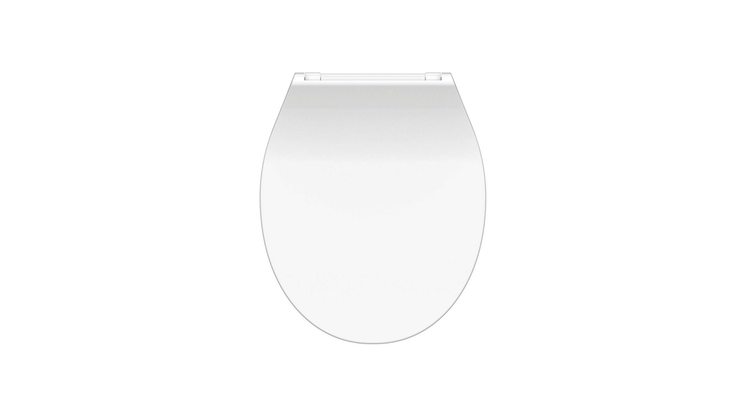 Duroplast WC-Sitz SLIM WHITE, mit Absenkautomatik und Schnellverschluss
