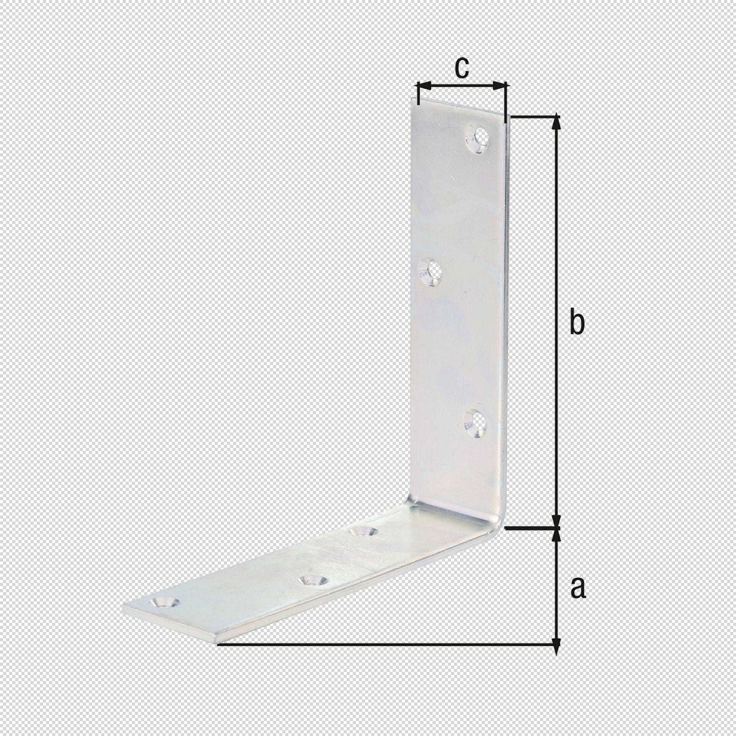 Balkenwinkel 150x150x40 verzinkt