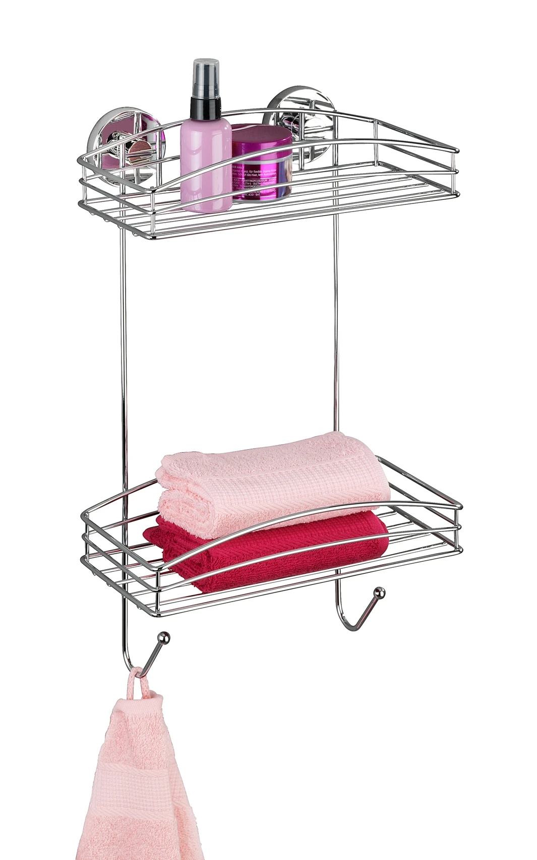 Vacuum-Loc Wandregal 2 Etagen