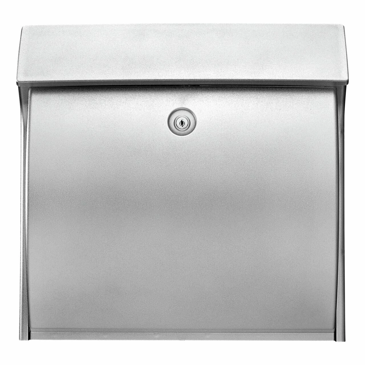 Kunststoff-Briefkasten Classico 4932 Si silber