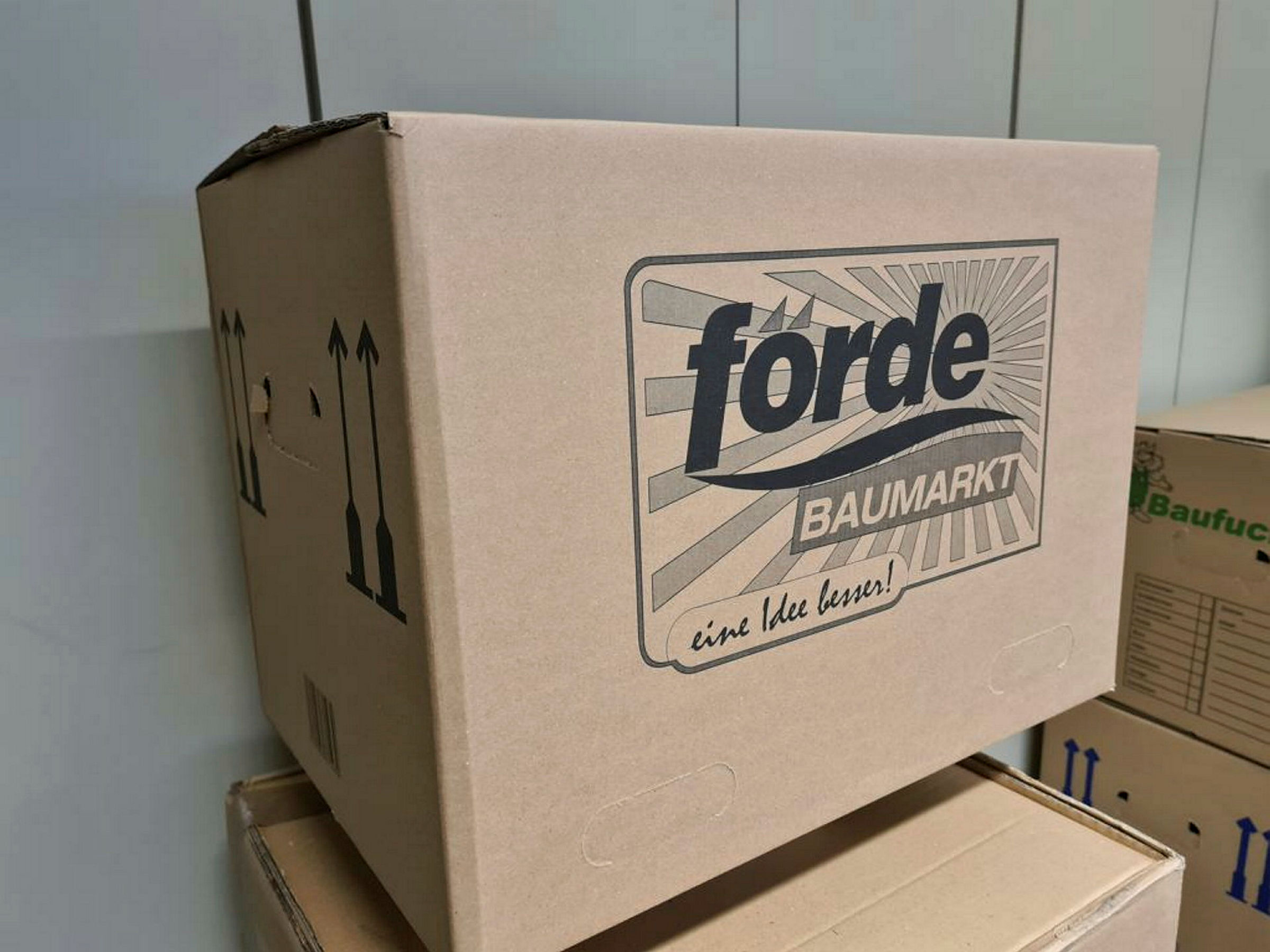 Umzugskarton Fördebaumarkti klein, Maße:500 x 350 x 370 mm