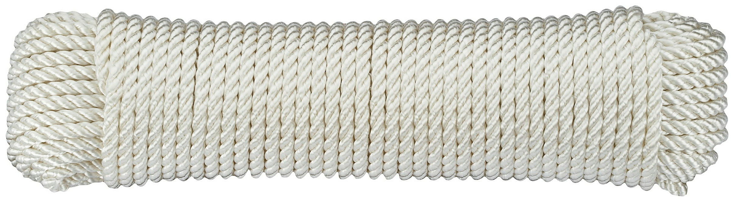 Polyamid-Seil, (Docke), weiß, 6 mm, Tragkr. 110 kg, 30 m