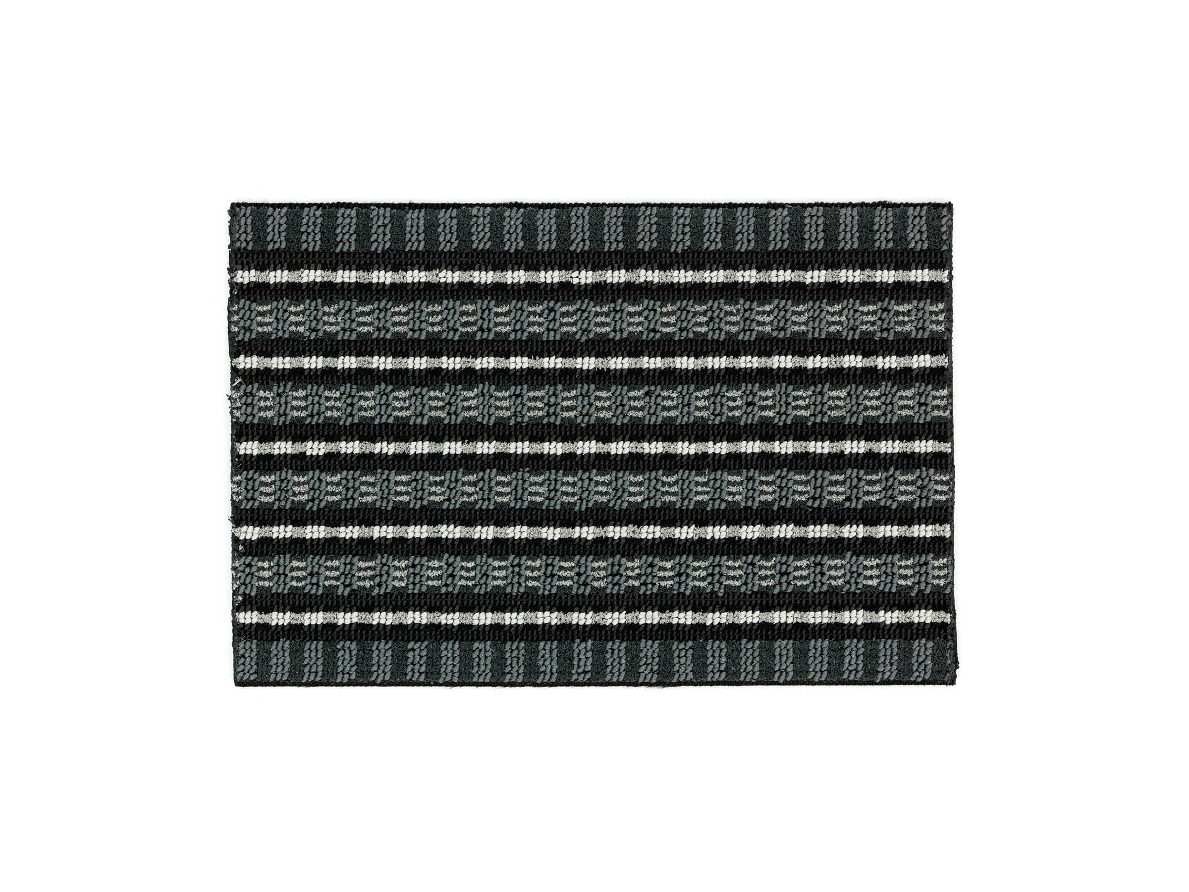Poly Brush 40x60cm C.041 schwarz/silber