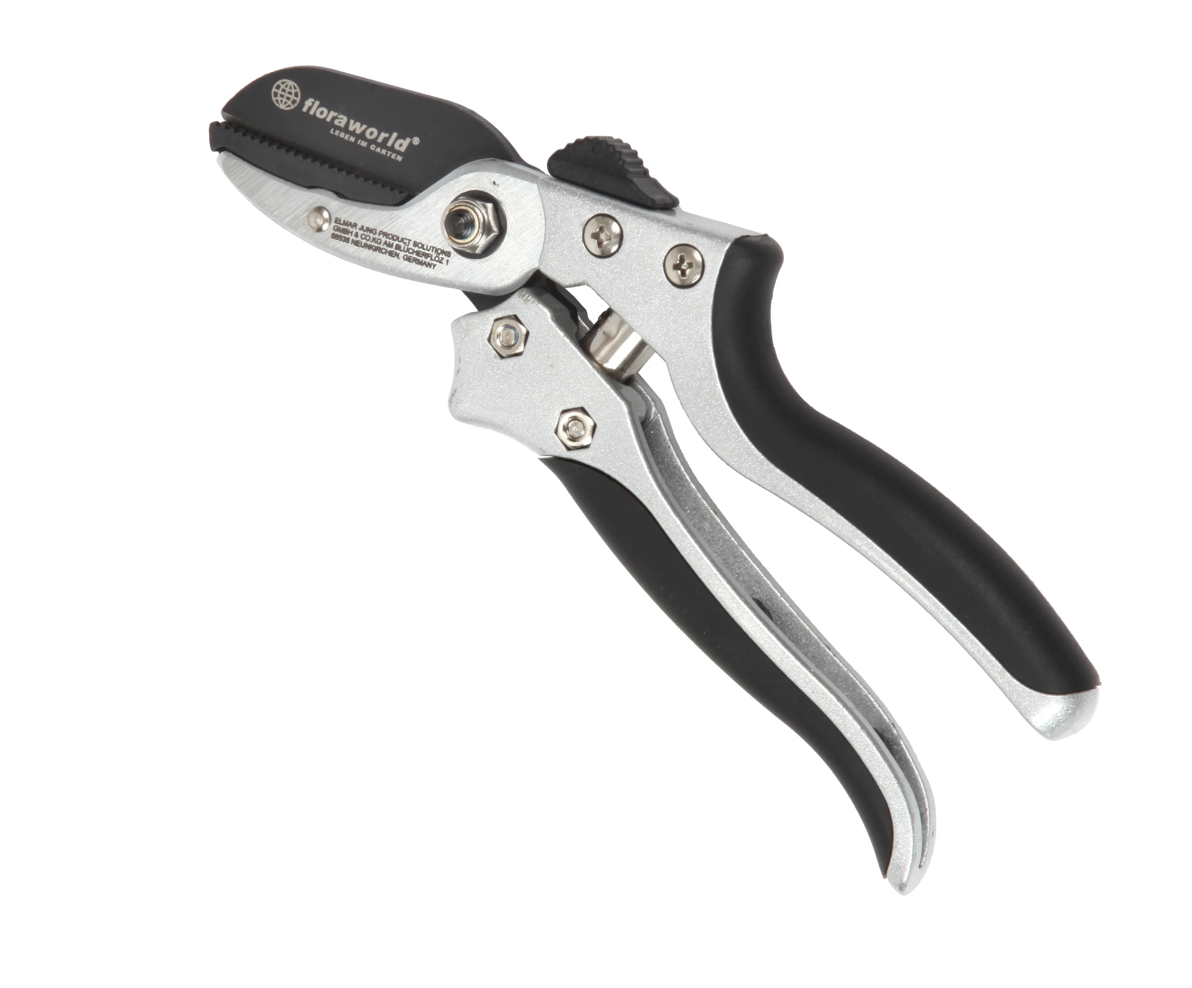 Gartenschere Amboss Premium, L: 200 mm, inkl. Scherentasche