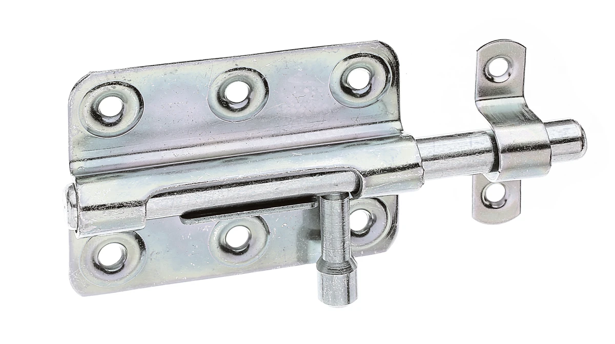 Bolzenriegel mit rundem Griff 80x125Ø10 verzinkt