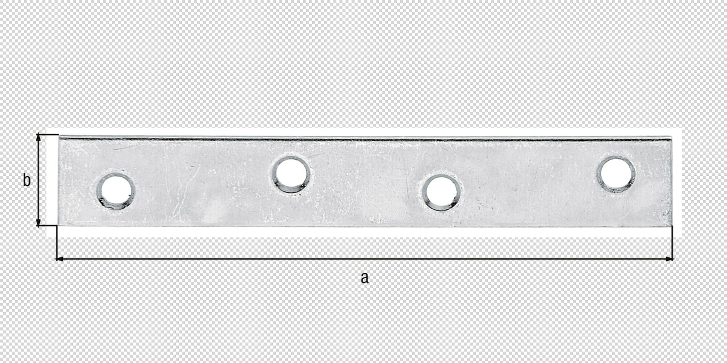 Flachverbinder 100x15 sendzimirverzinkt