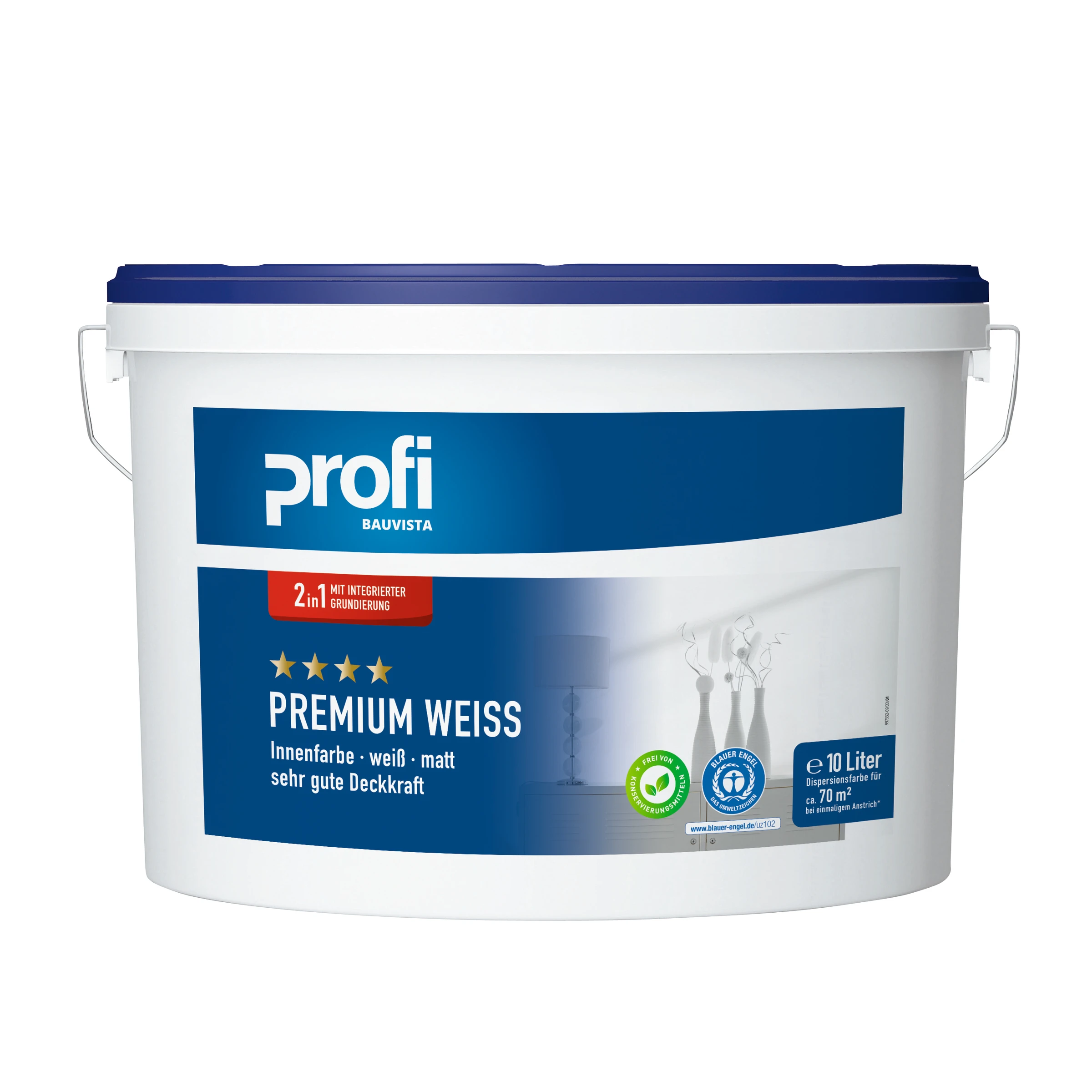PROFI Premium Weiss 10 L