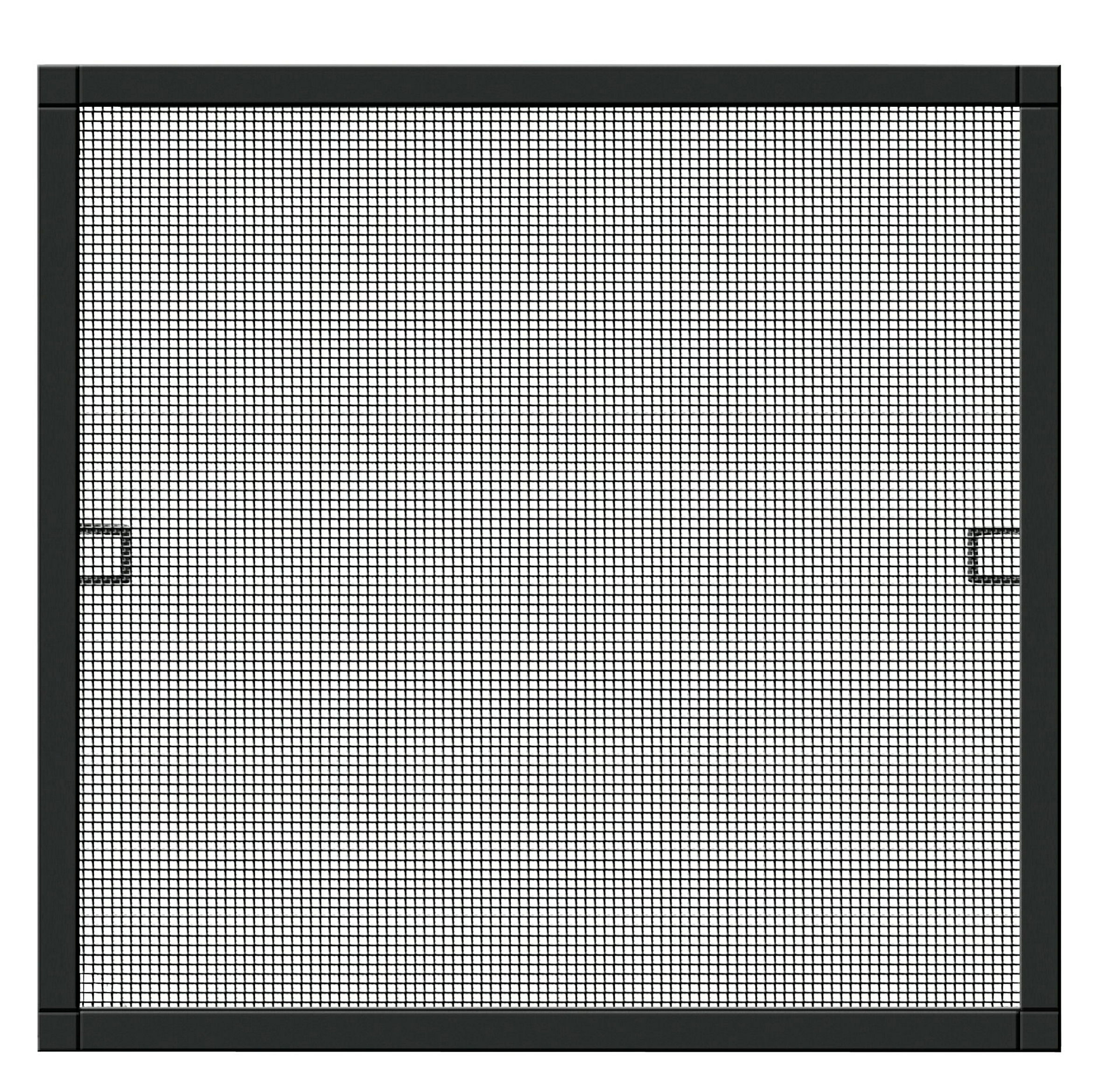 Schellenberg Insektenschutzfenster PLUS mit Alurahmen, anthrazit, 100 x 120