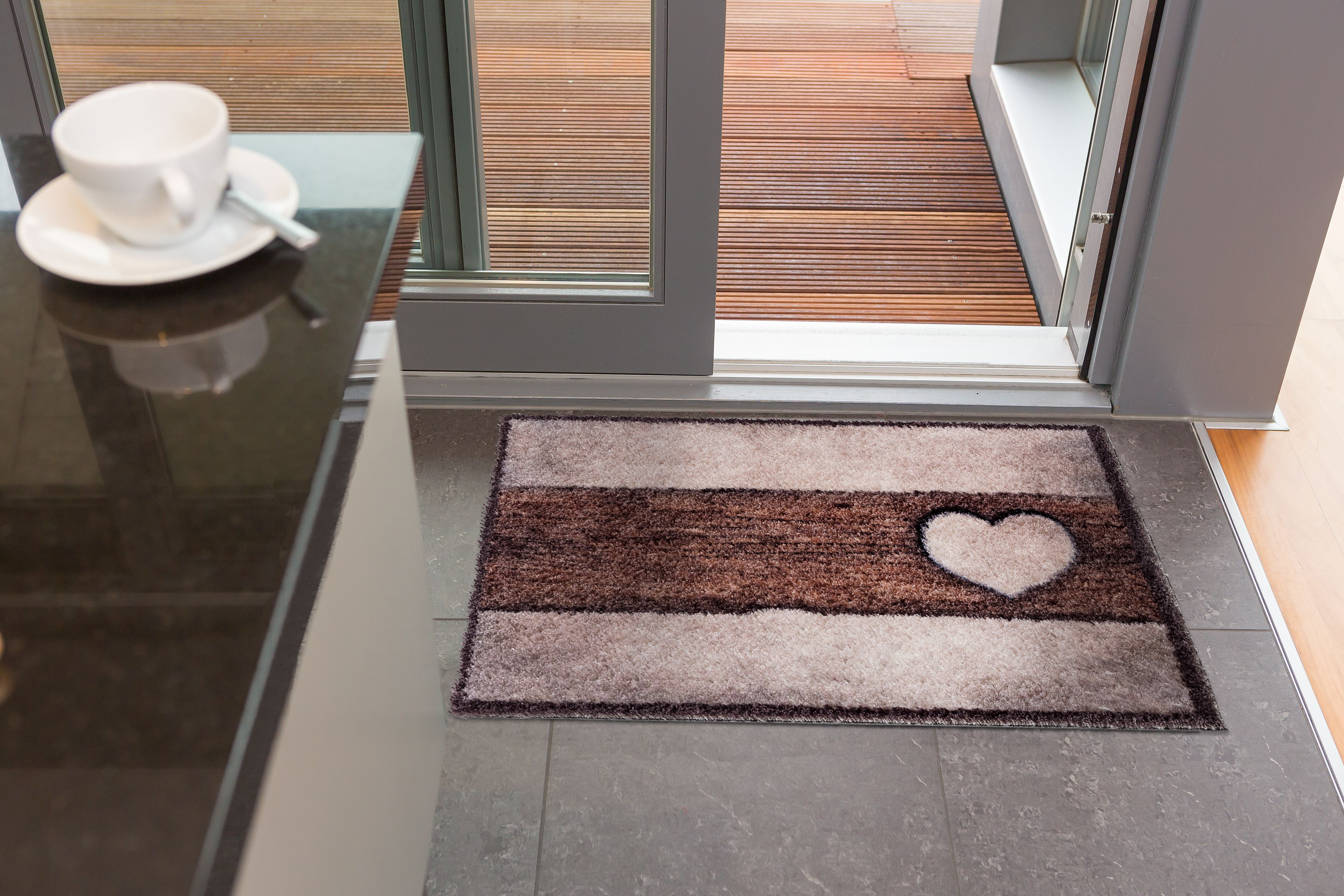 Pure und Soft ca.50x70cm D.010 C.006 Holz Herz san
