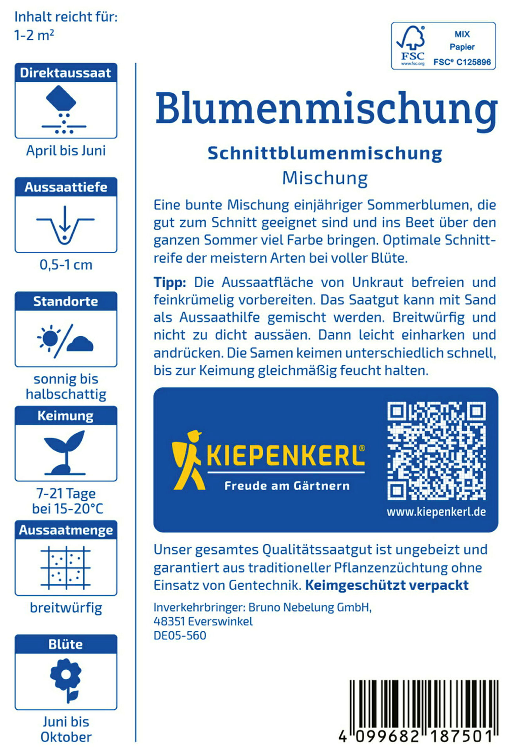 Blumenmischung Schnittblumenmischung, PG D