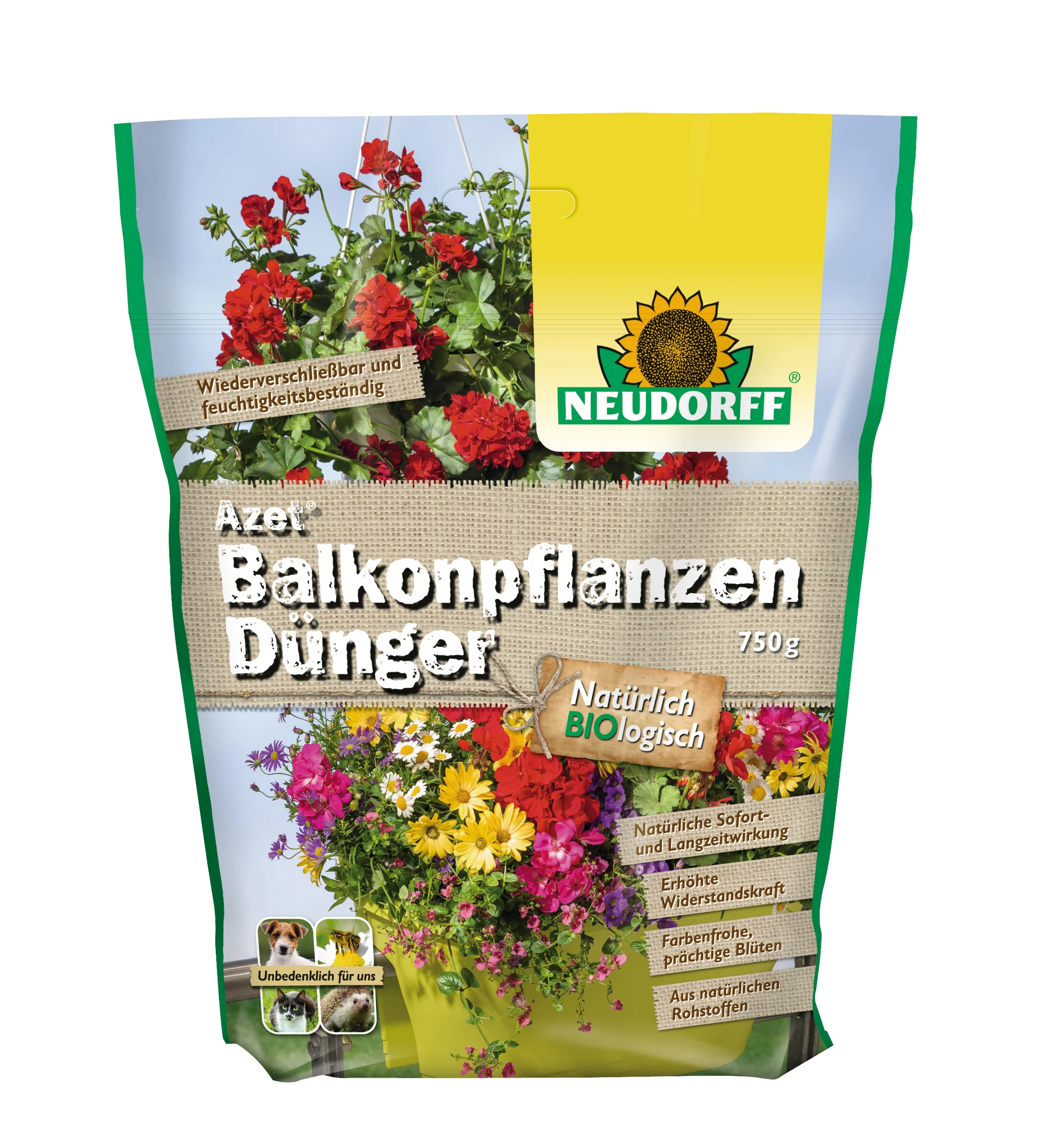 Neudorff AzetBalkonpflanzenDünger, 750 g