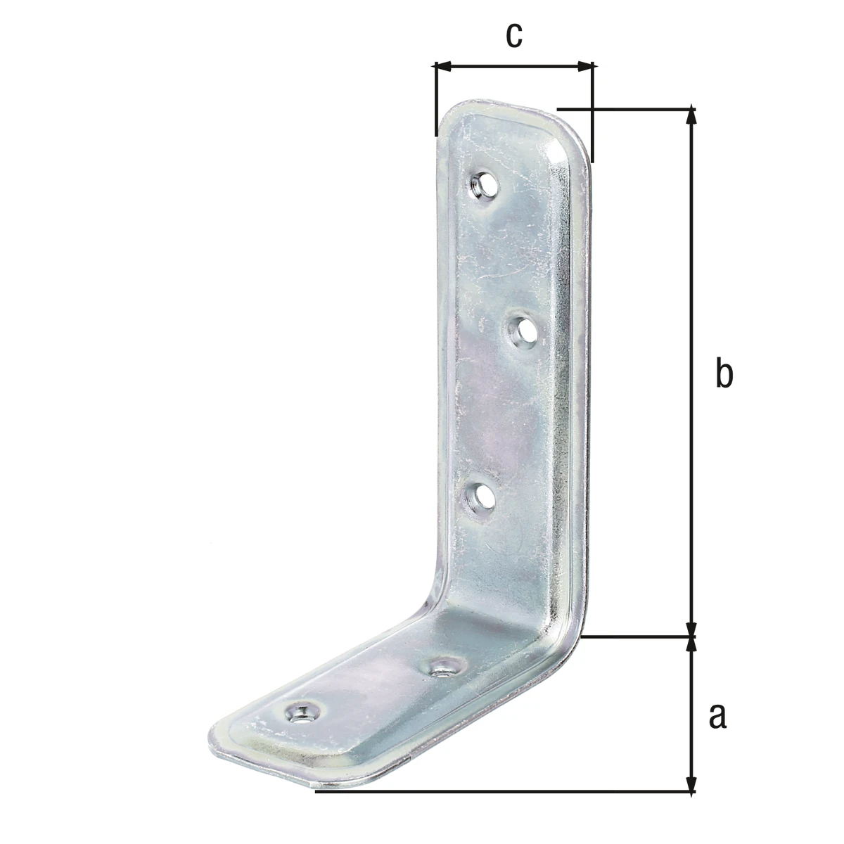 Stützwinkel 80x120x40 verzinkt