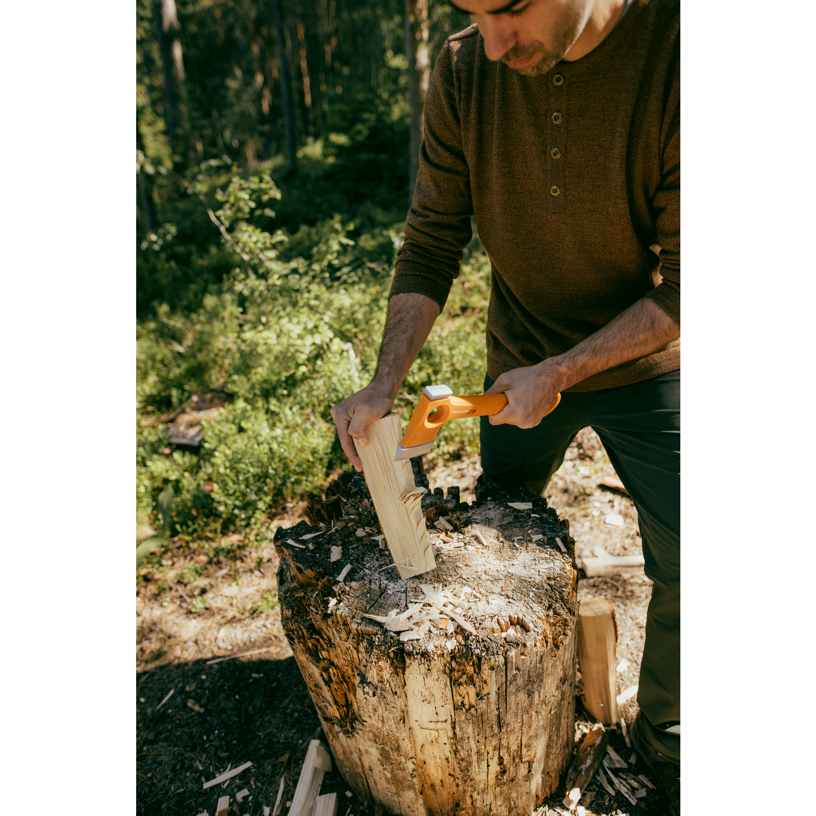 Fiskars X-series X13 Campingaxt ultra leicht 480 g X13 Campingaxt ultra