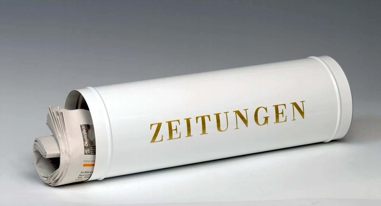 Zeitungsrolle 800W weiss