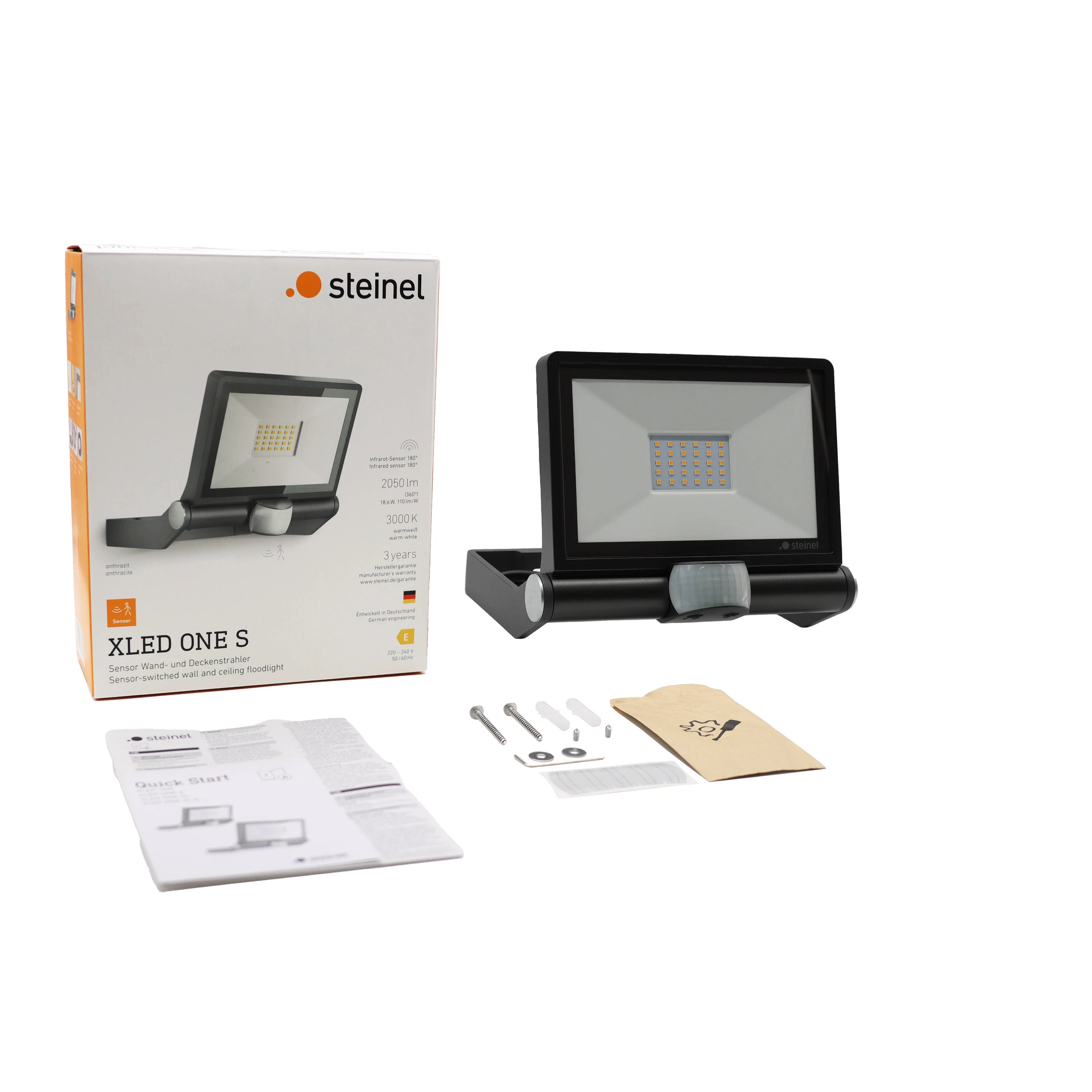 LED Strahler XLED ONE SENSOR anthrazit
