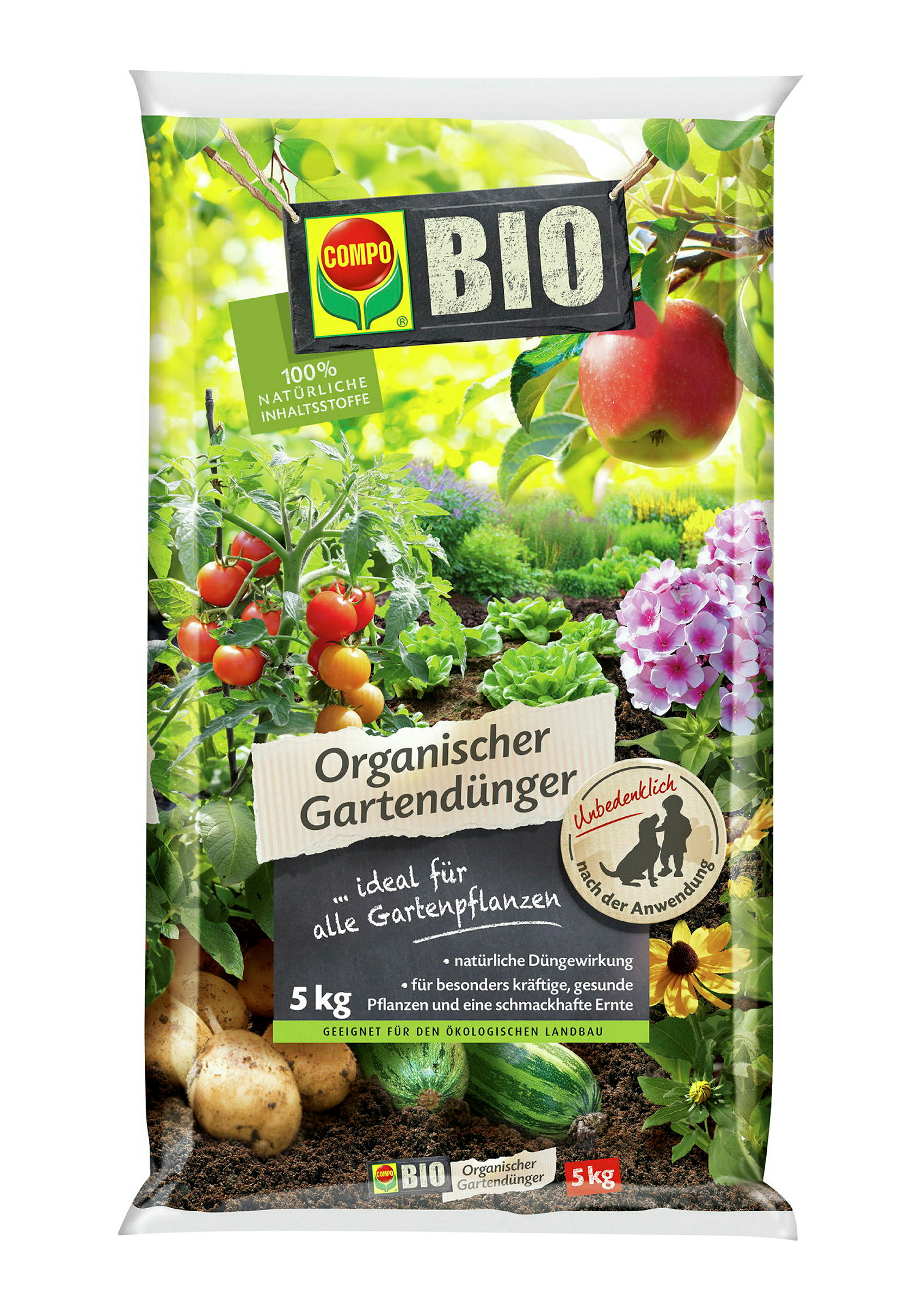 COMPO BIO OrganischerGartendünger, 5 kg