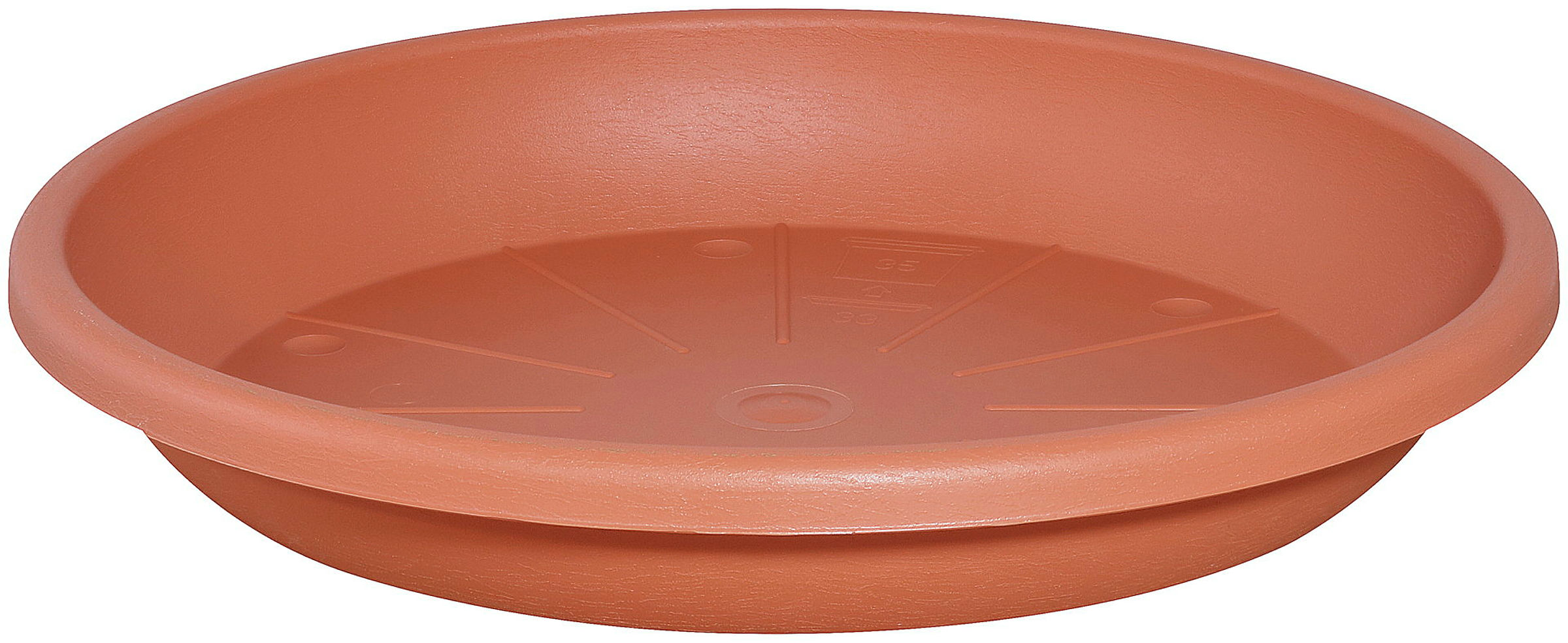 Untersetzer Cylindro 33 cm terracotta