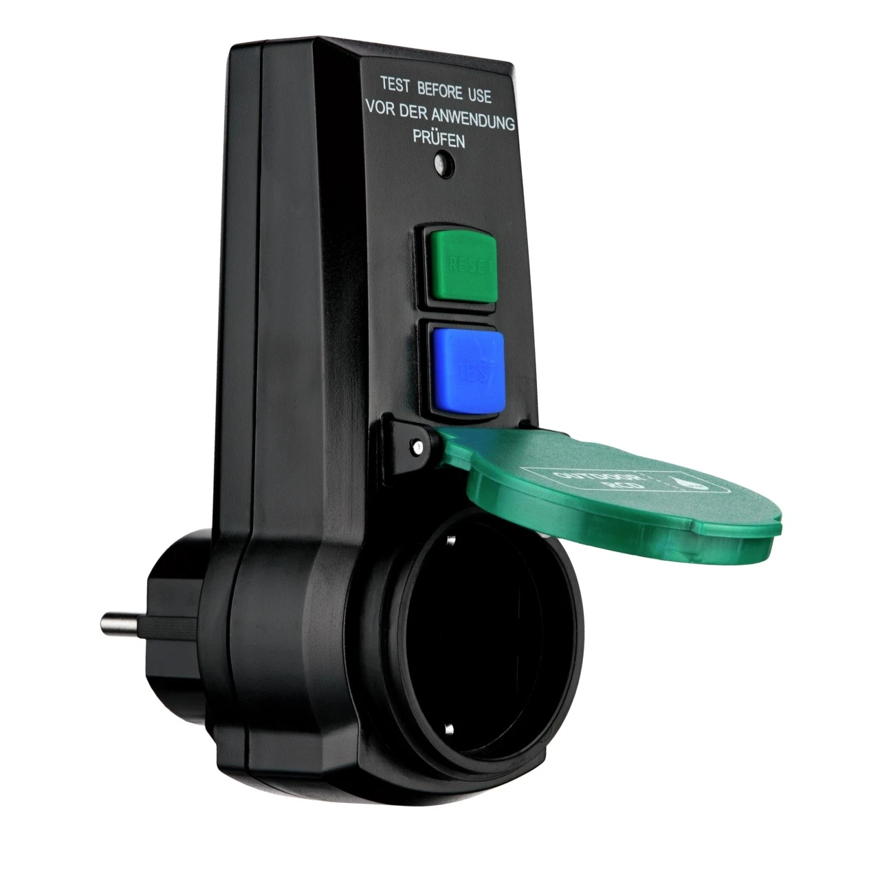 FI-Schutzadapter 16A 0,03A sw