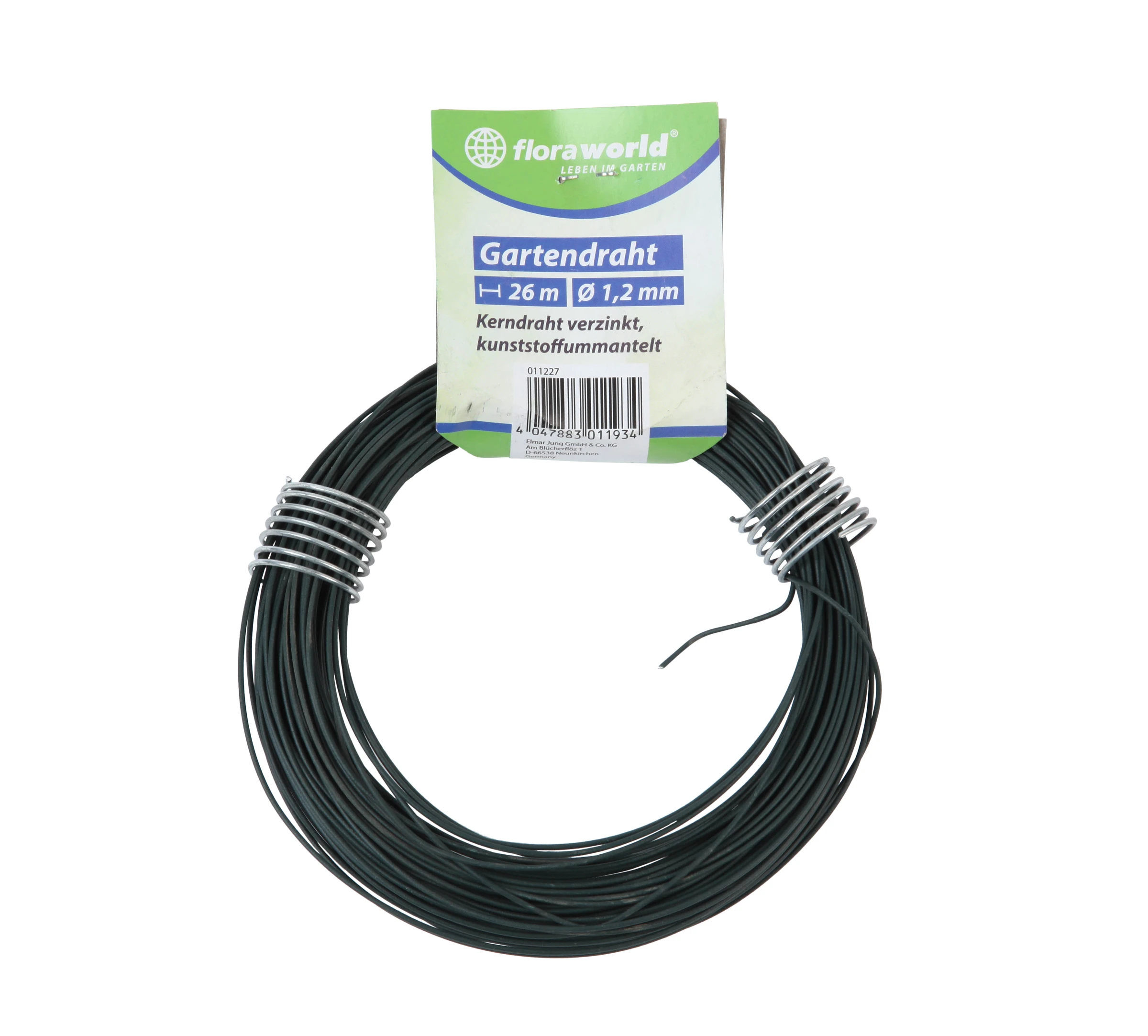 Gartendraht Classic Ø 1,2mm, L= 26m, grün