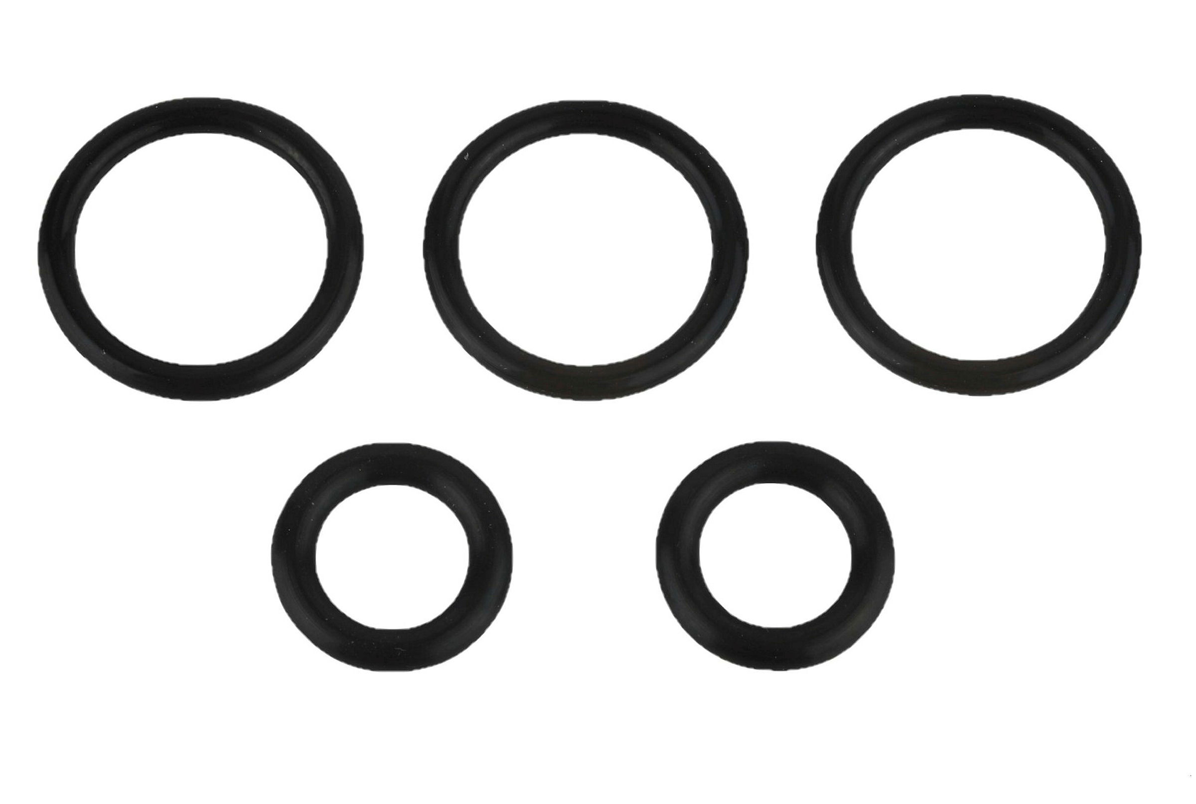 O-Ring, 17 x 22 x 2,5/10 x 16 x 3 mm, für GROHE-EUROMIX-Kartusche (5x)