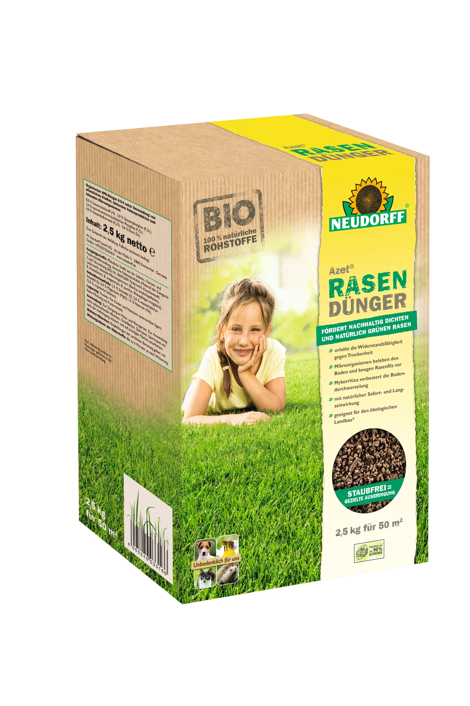 Neudorff Azet RasenDünger2,5 kg