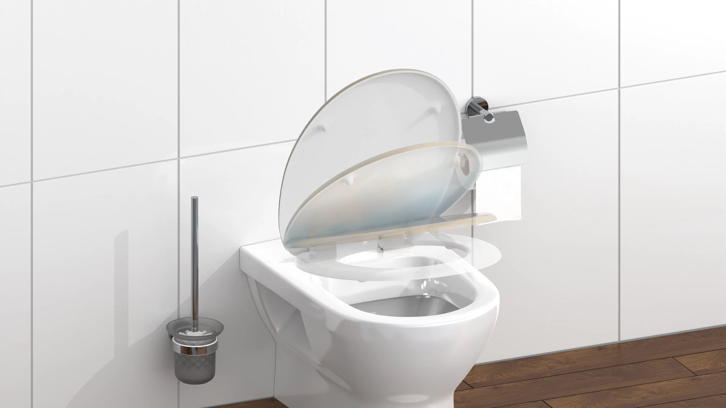 Duroplast WC-Sitz BEACH, mit Absenkautomatik