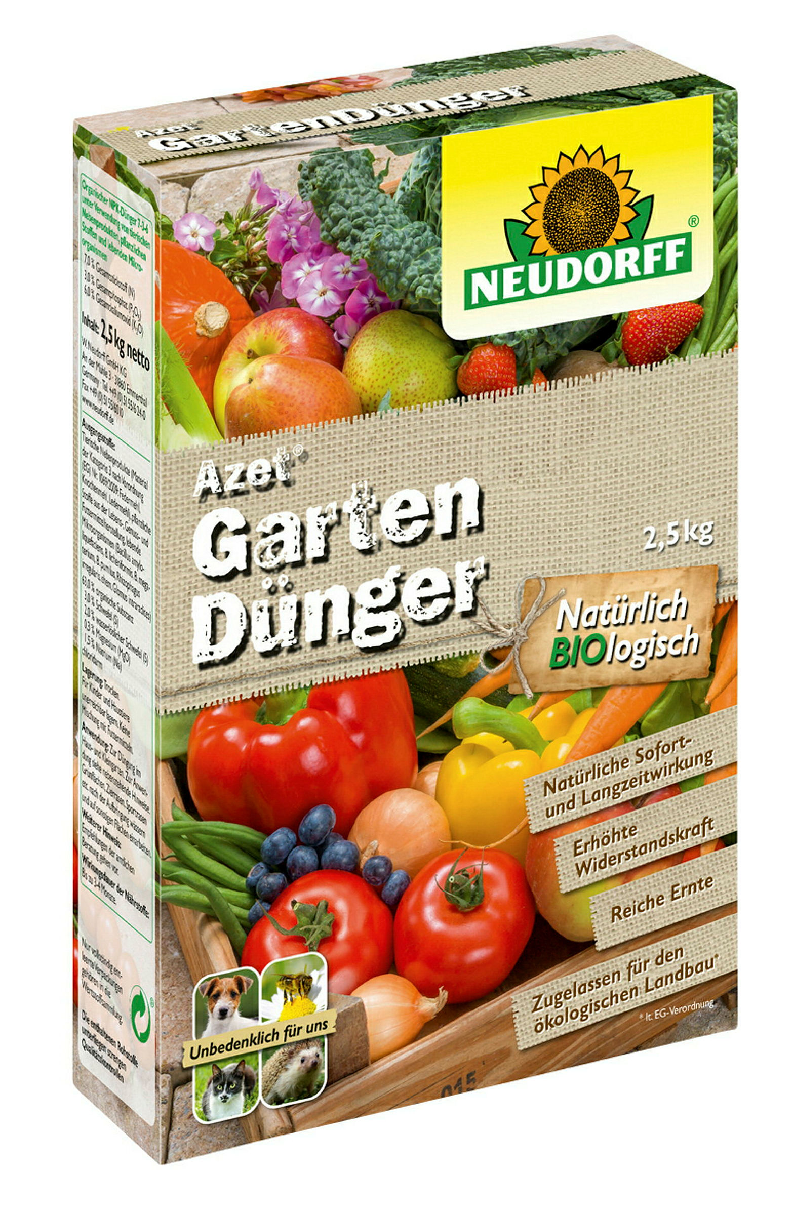 Neudorff Azet GartenDünger2,5 kg