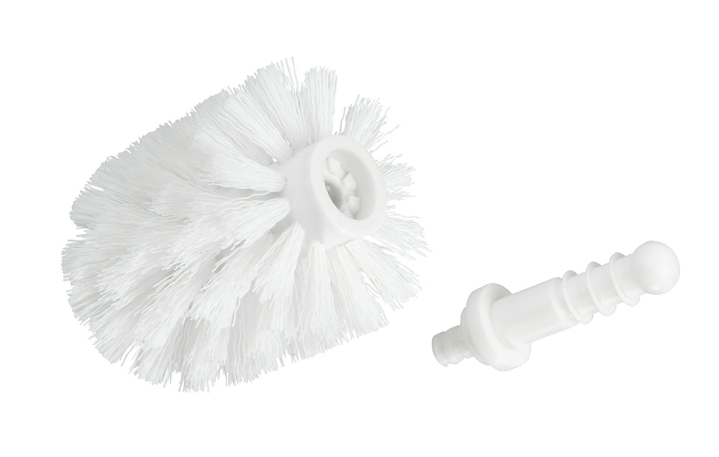 Ersatzbürste m. Adapter weiß 7,5 cm