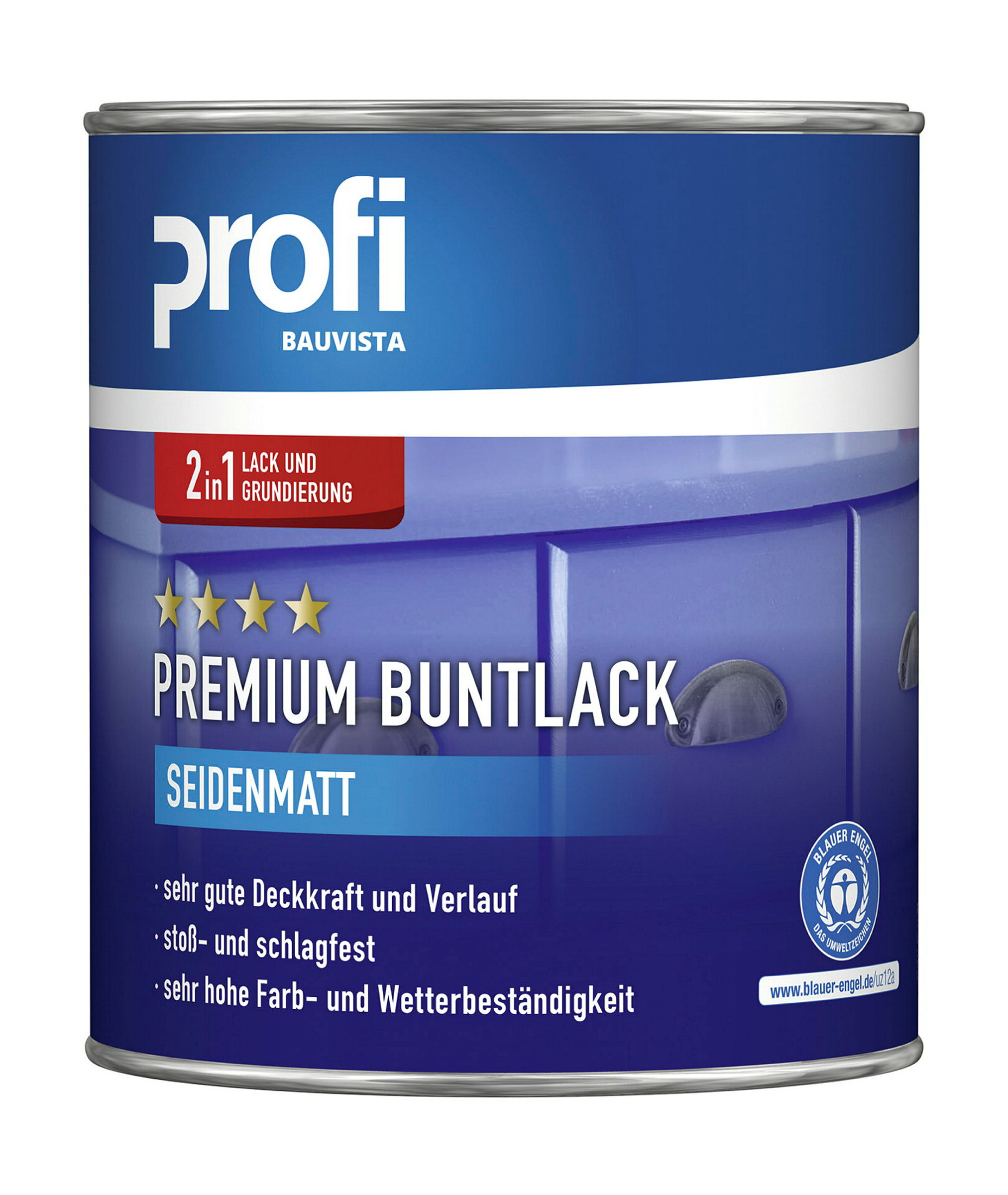 PROFI Acryl Premium Buntlack seidenm. Nußbraun 750 ml