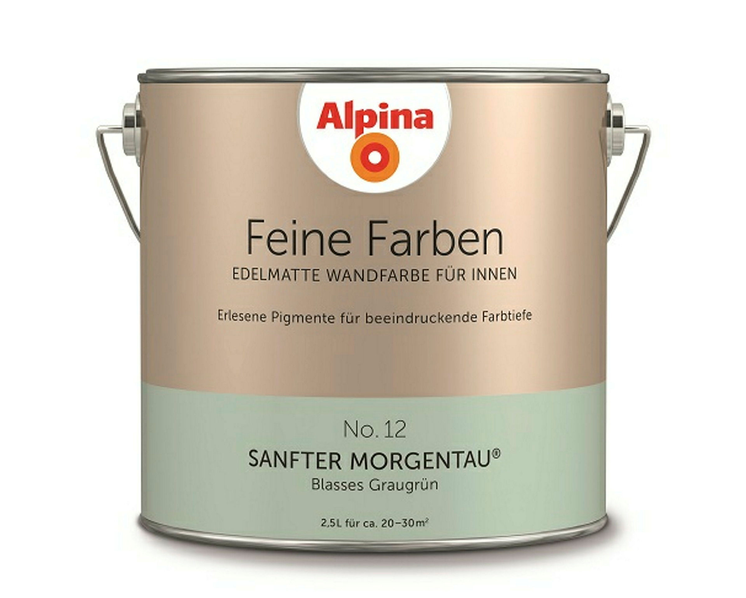 Alpina Feine Farben No. 12 Sanfter Morgentau® edelmatt 2,5 Liter