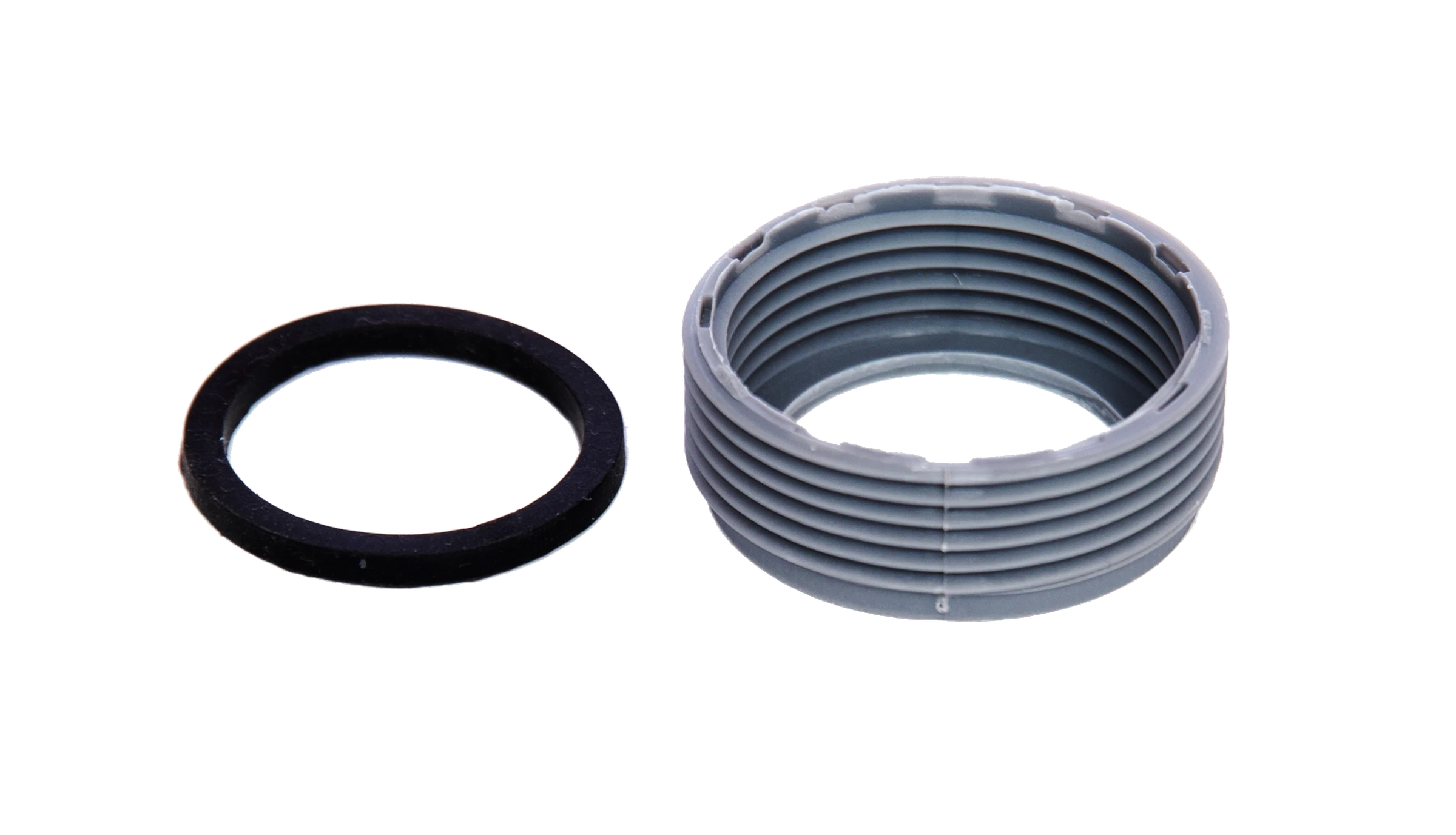 ECO-SAVE KS Reduzierring, Grau, 1 1/2''AG x 1 1/4''IG, für Siphon