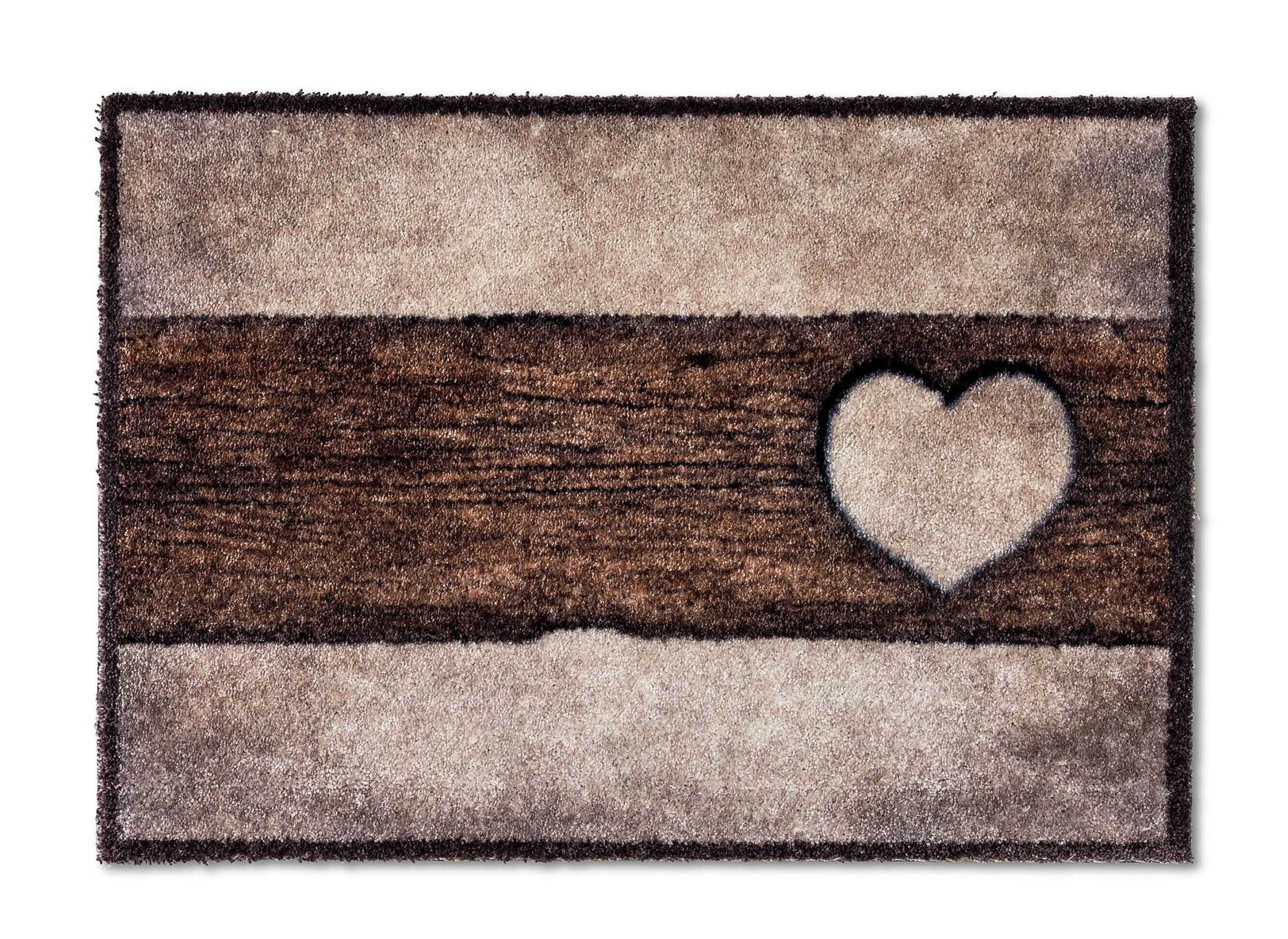 Pure und Soft ca.50x70cm D.010 C.006 Holz Herz san