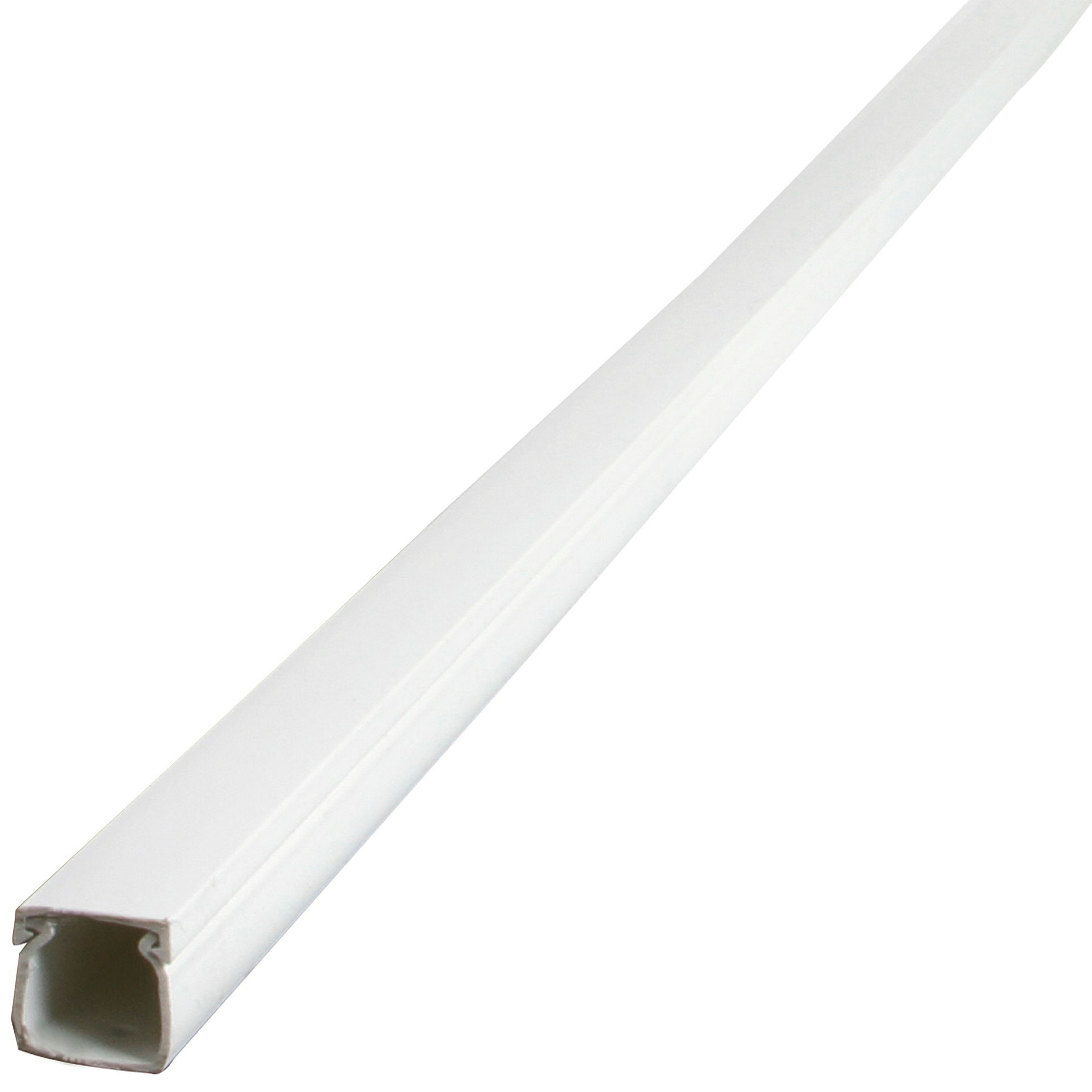 Kunststoffkanal, 15 x 15 mm, 2 m, weiss