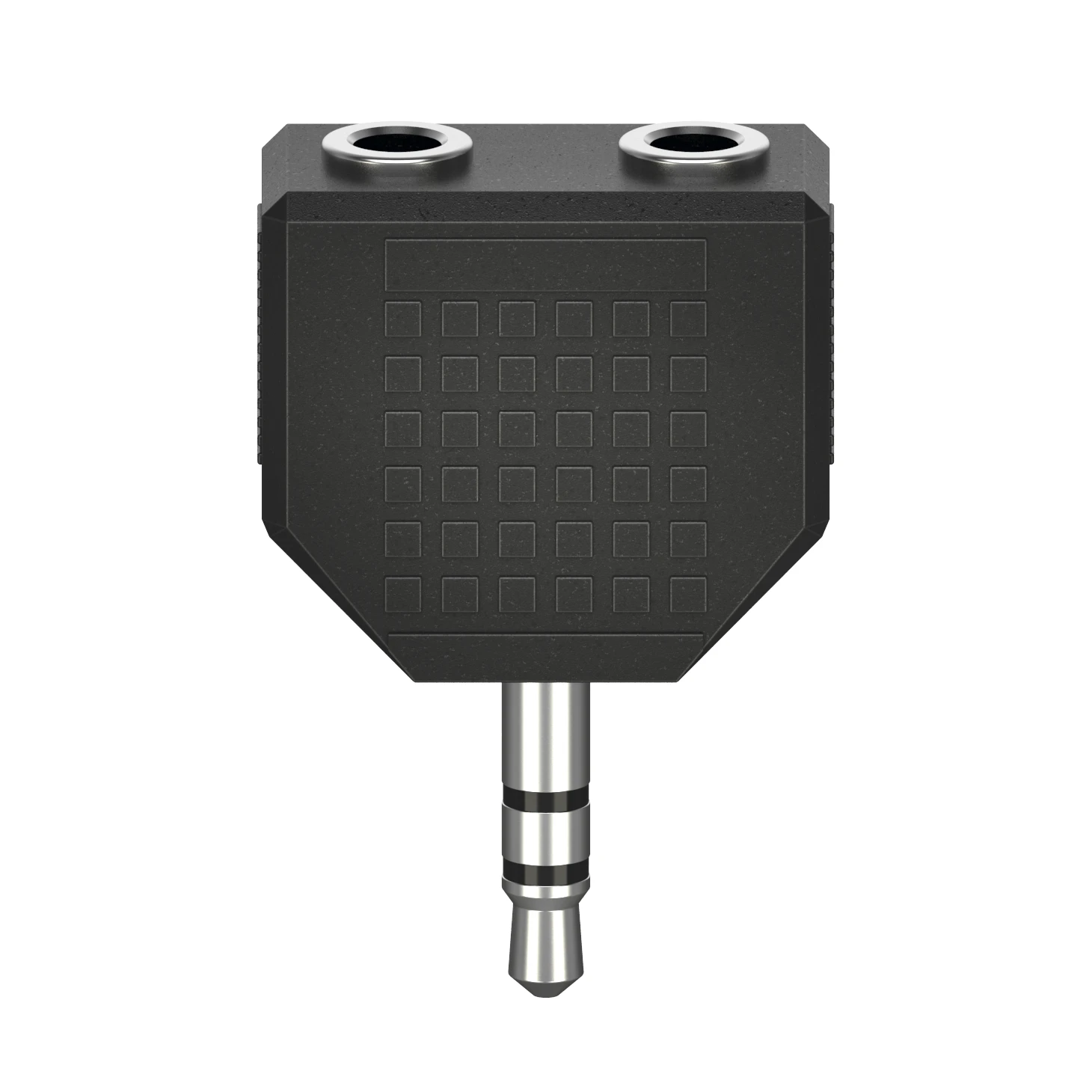 Hama Audio-Adapter, 3,5-mm-Klinken-St. - 2 x 3,5-mm-Klinken-Kupp., Stereo
