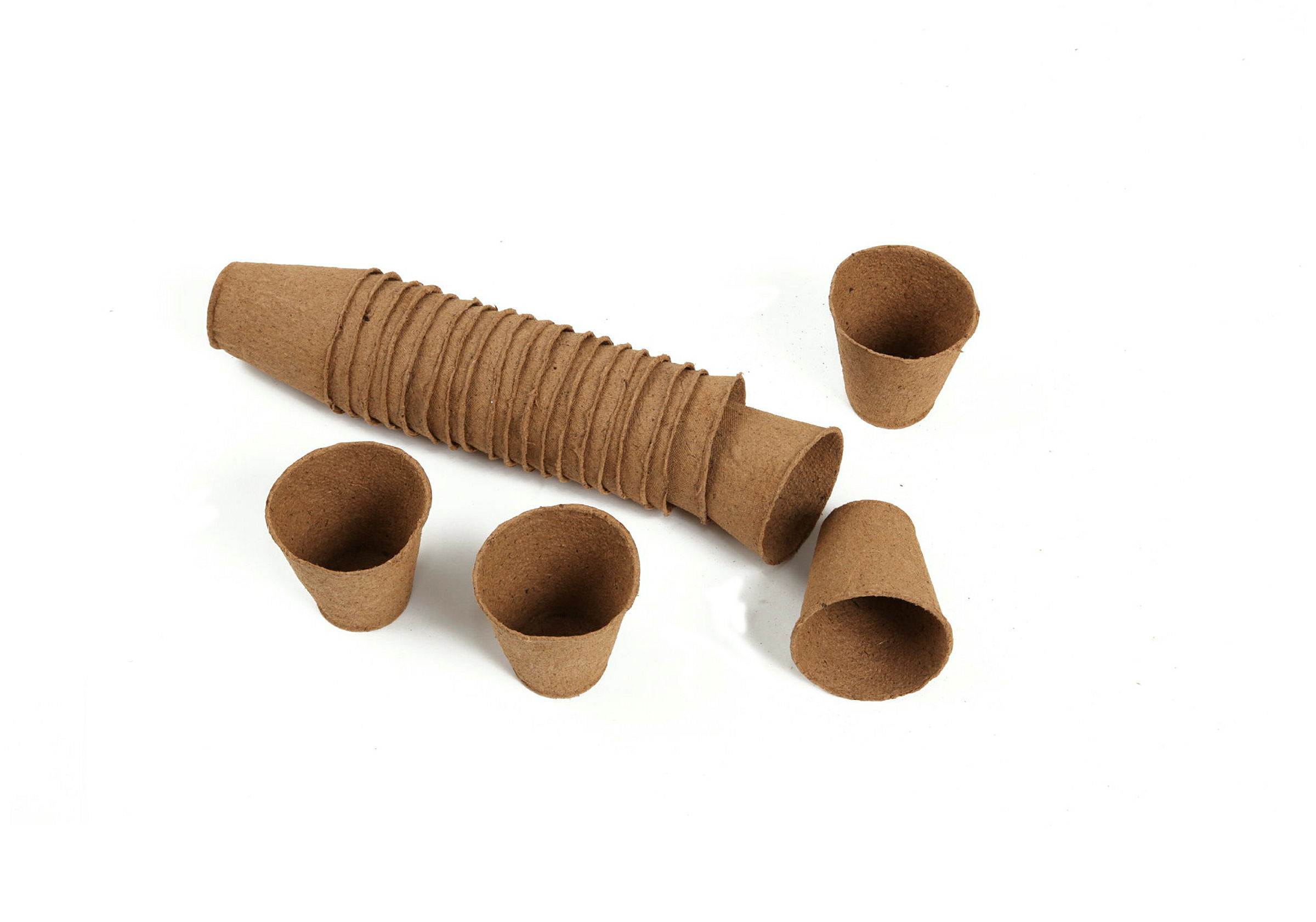 Anzuchttöpfe Classic, Ø 6 cm, H: 6,5 cm, 24 Stück, rund