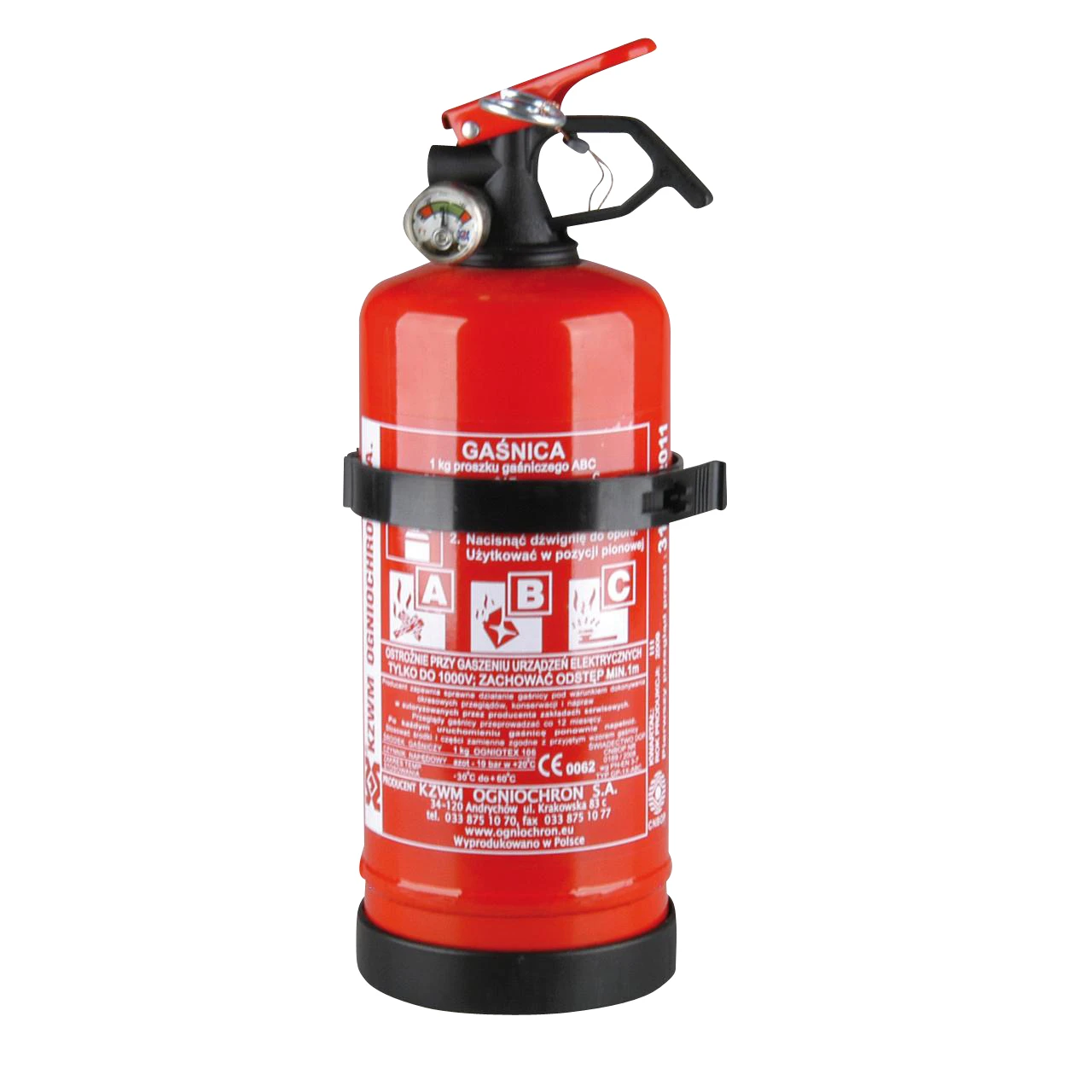 Feuerlöscher 1kg DIN EN3-7
