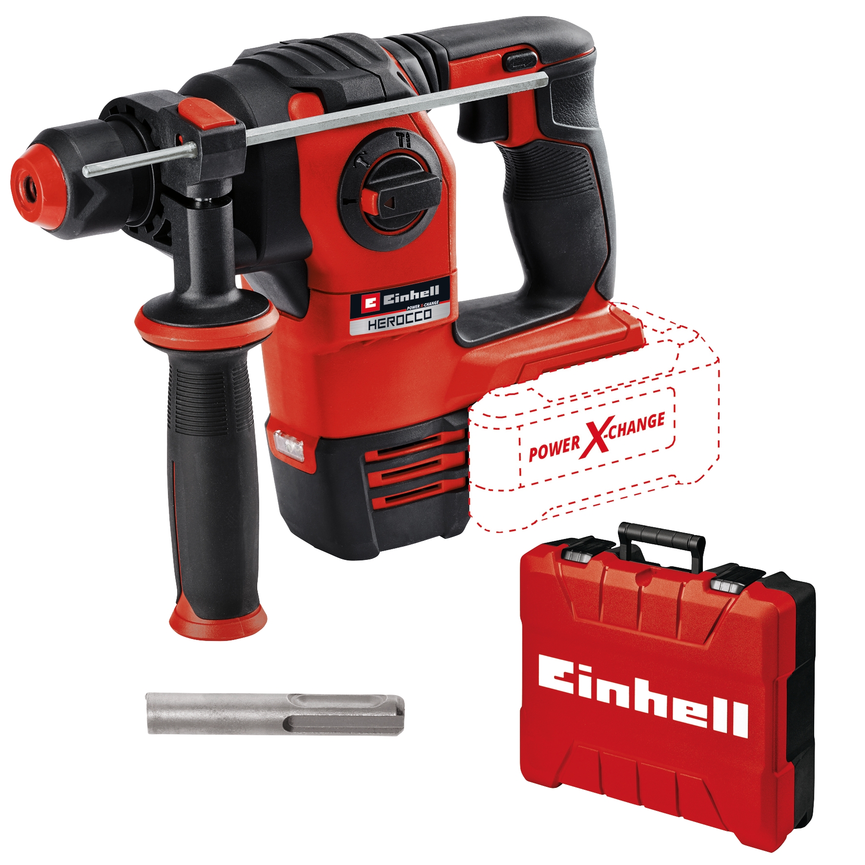 Einhell Professional HEROCCO 18/20 Akku-Bohrhammer