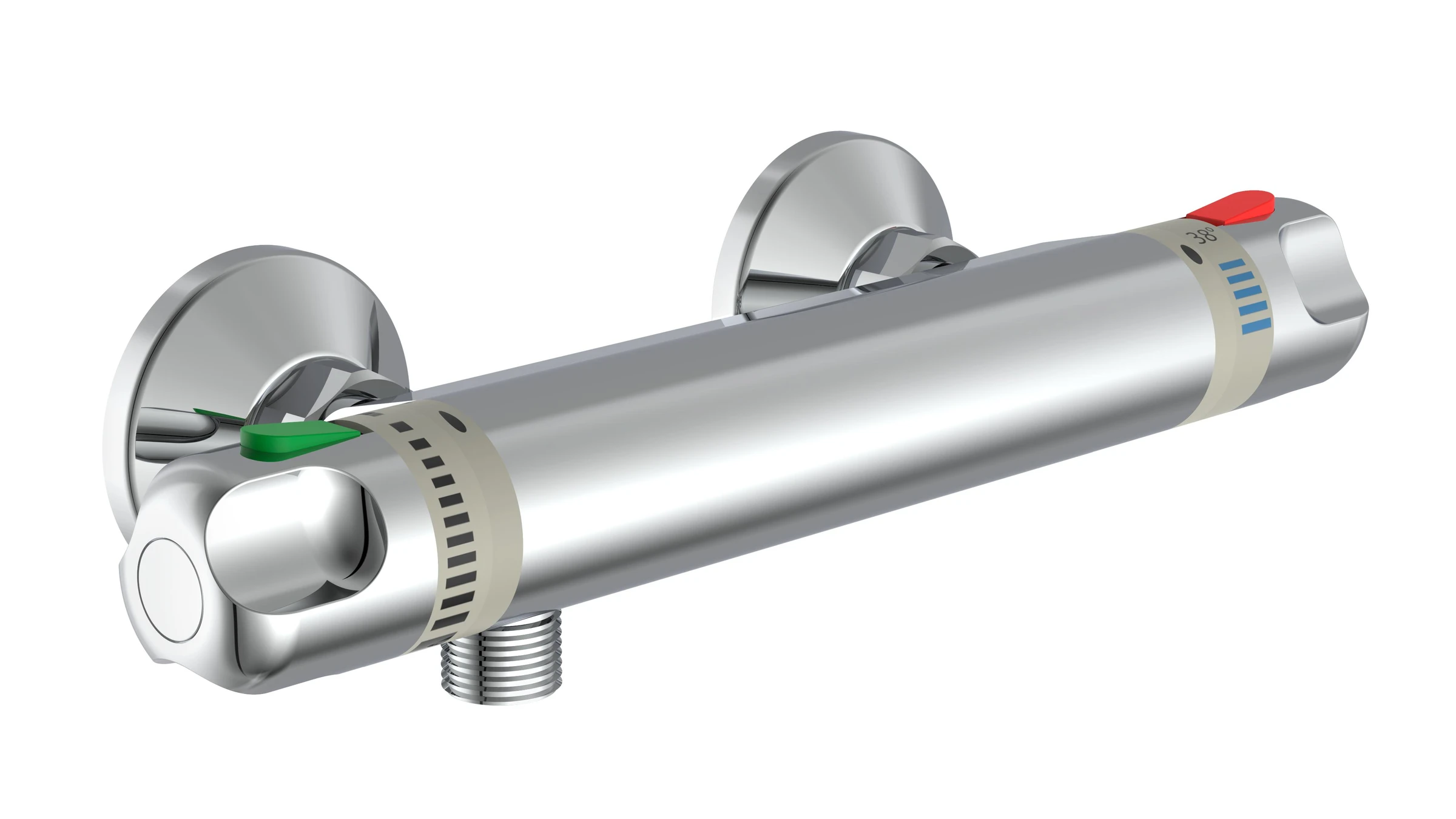 VINEA Thermostat Duscharmatur, Chrom