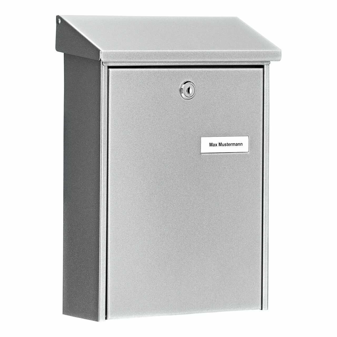 Briefkasten Stahl-lackiert Daily 5861 Si silber